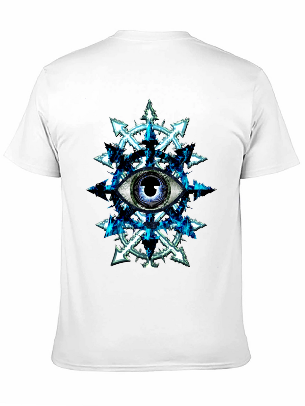 Eye of Chaos T-Shirt - Black Graphic Tee