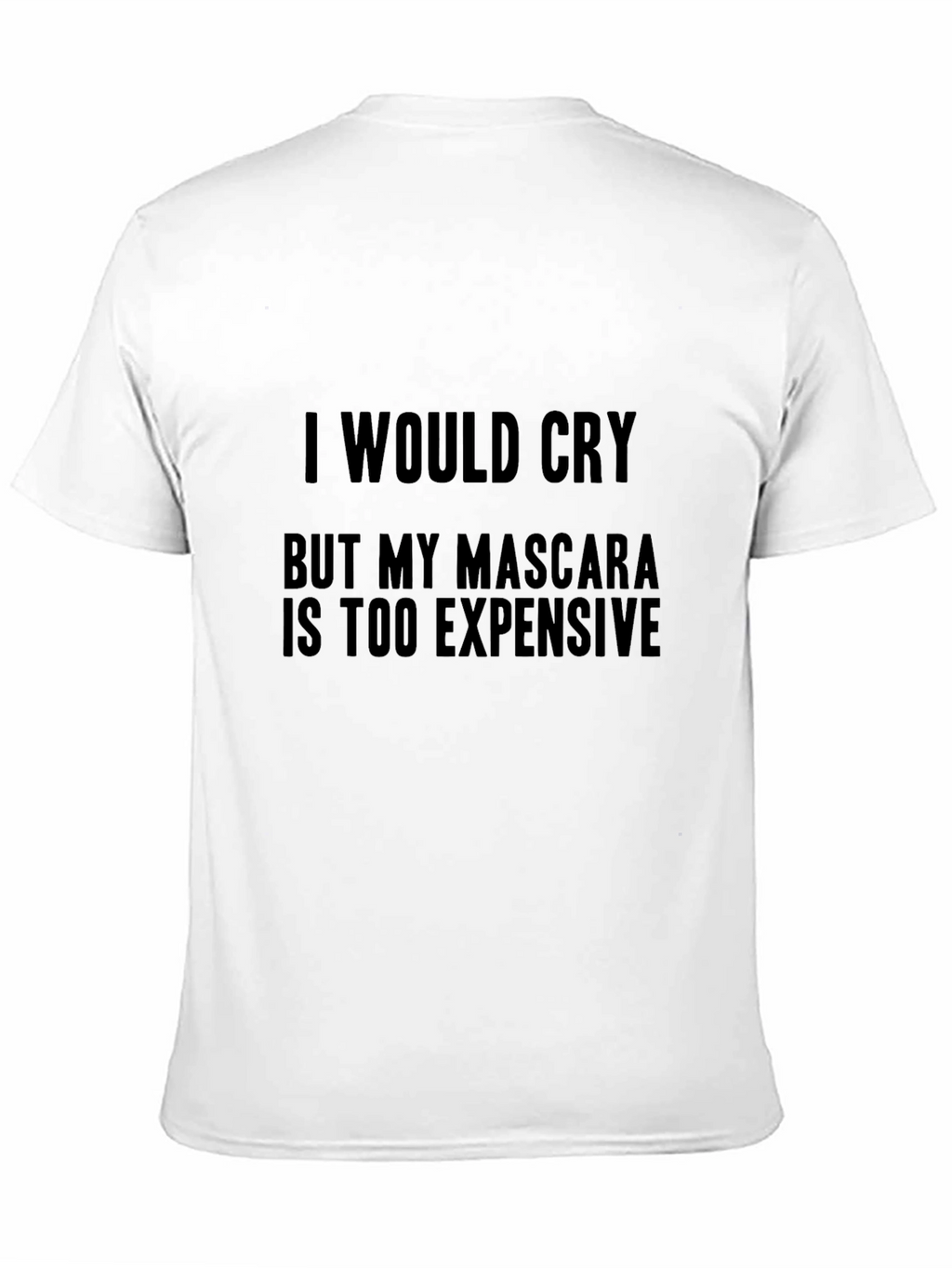 Sarcastic Mascara T-Shirt - Black