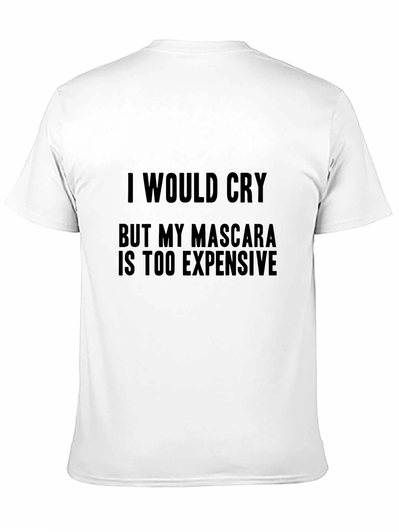 Sarcastic Mascara T-Shirt - Black