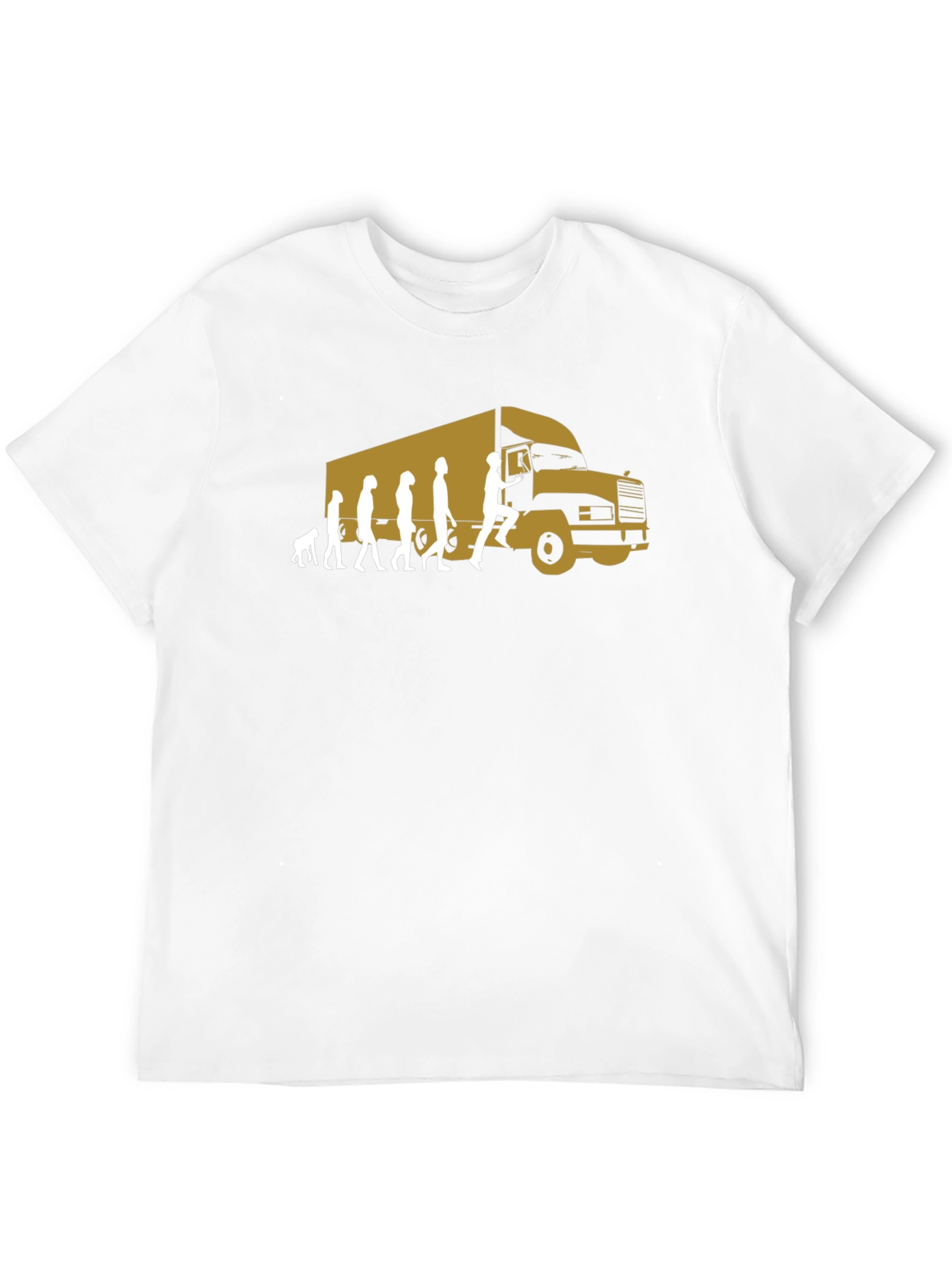 Trucker Evolution Graphic T-Shirt - Black