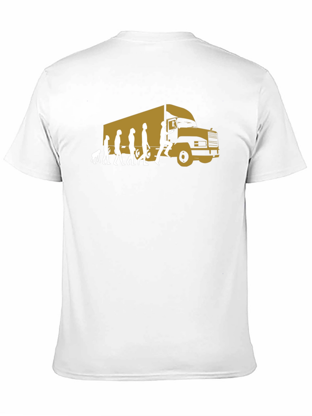 Trucker Evolution Graphic T-Shirt - Black