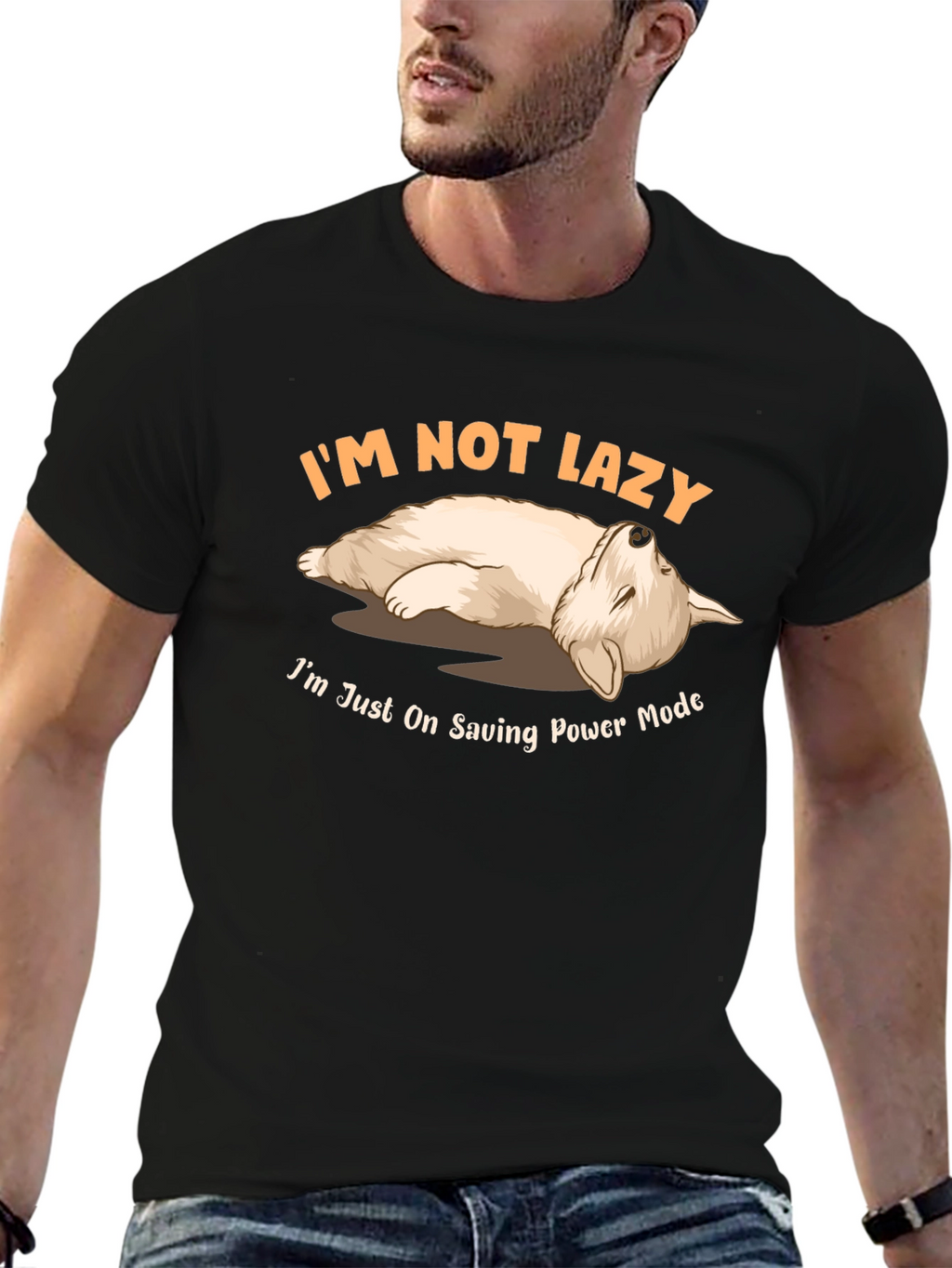 Im Not Lazy Saving Power Mode T-Shirt