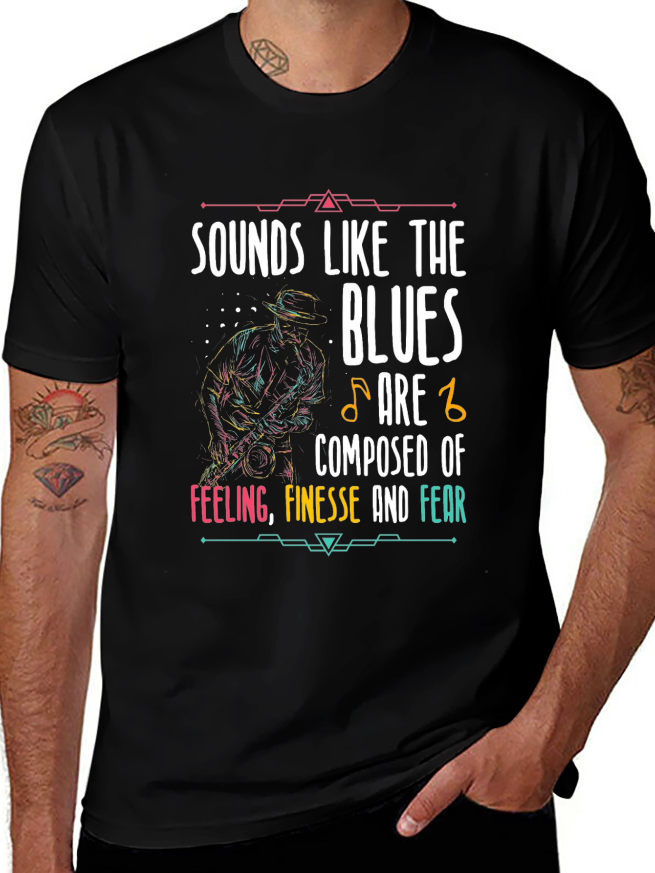 Sounds Like The Blues Graphic Tee