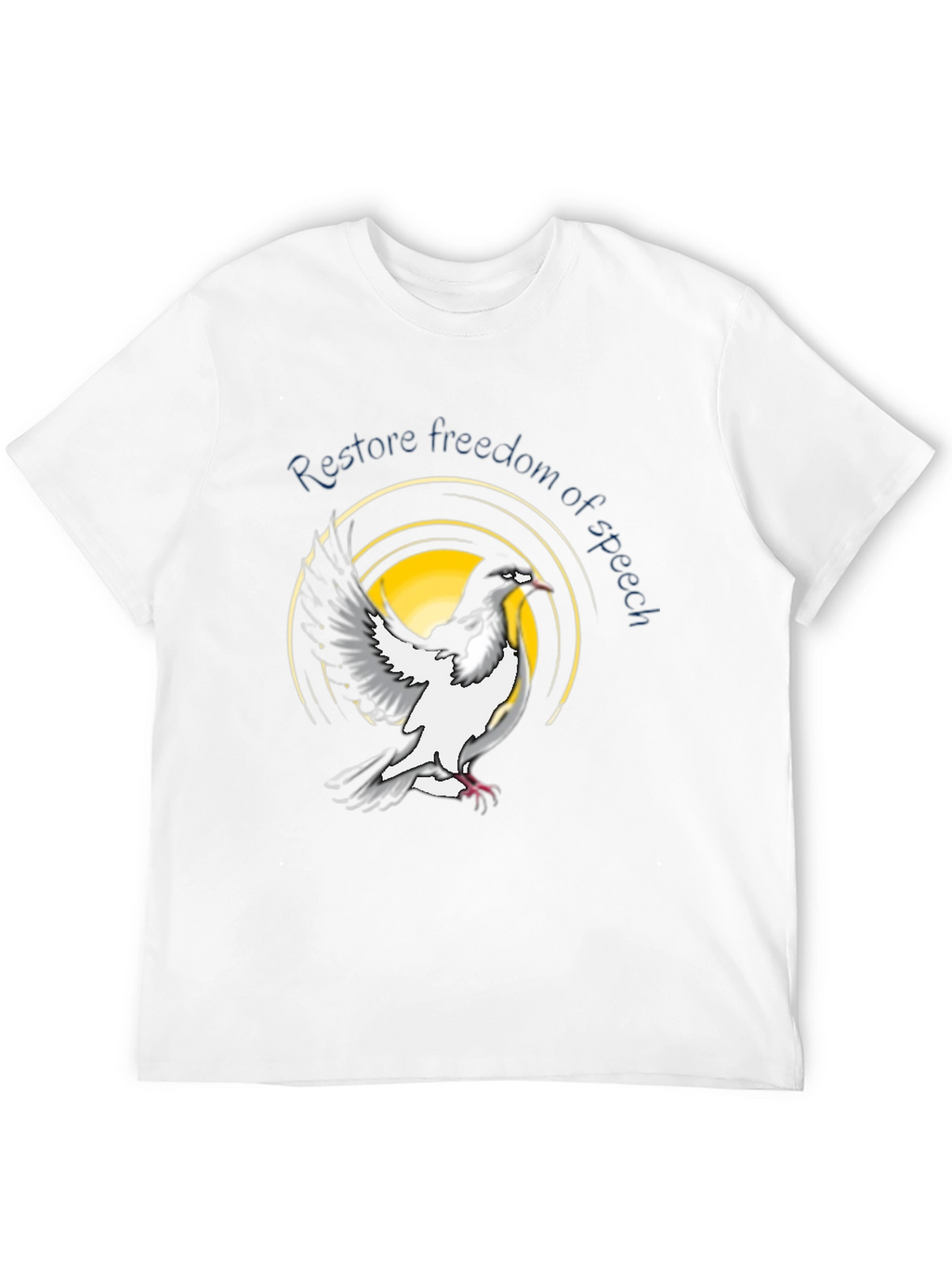 Freedom of Speech Graphic T-Shirt
