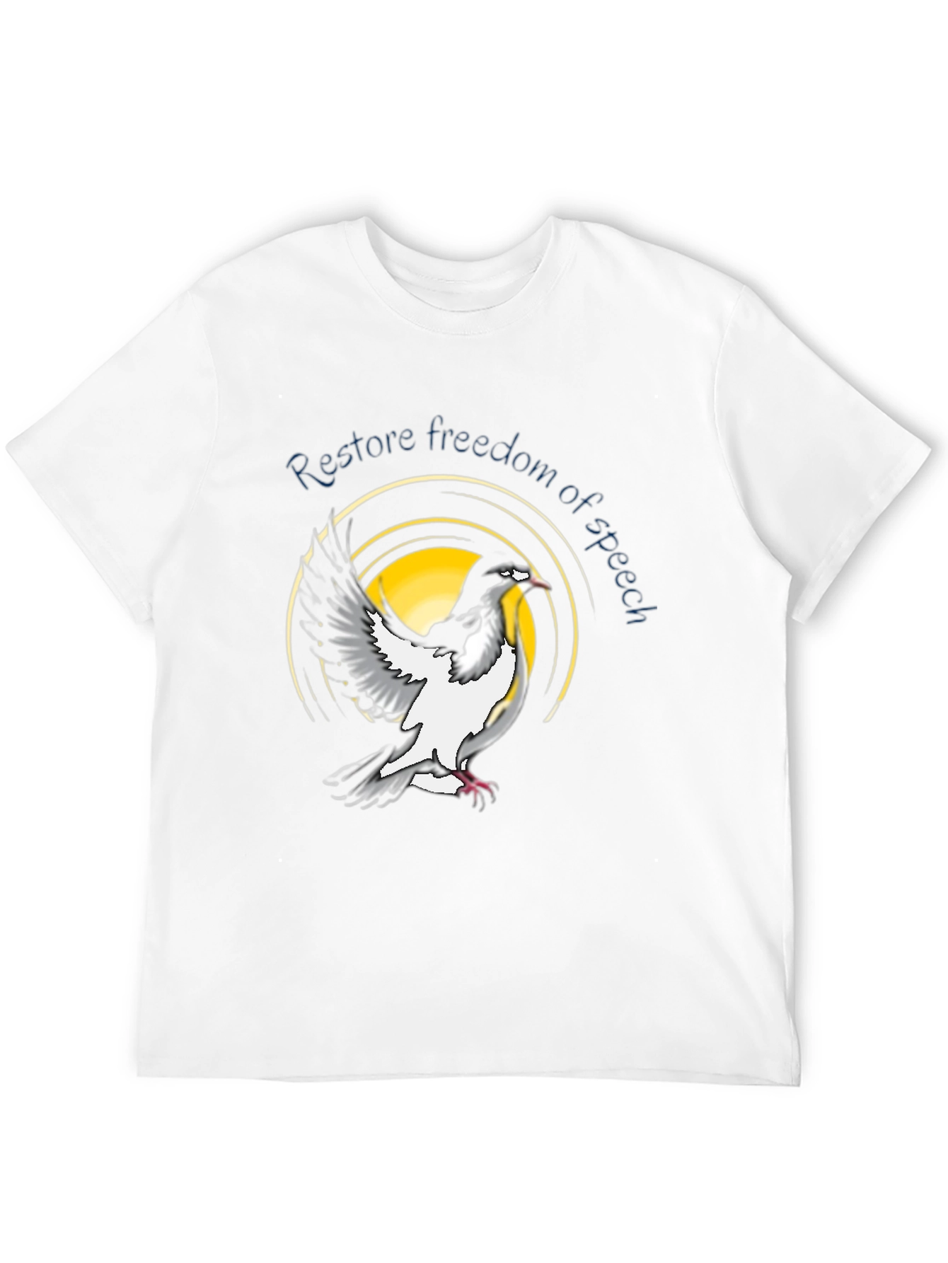 Freedom of Speech Graphic T-Shirt