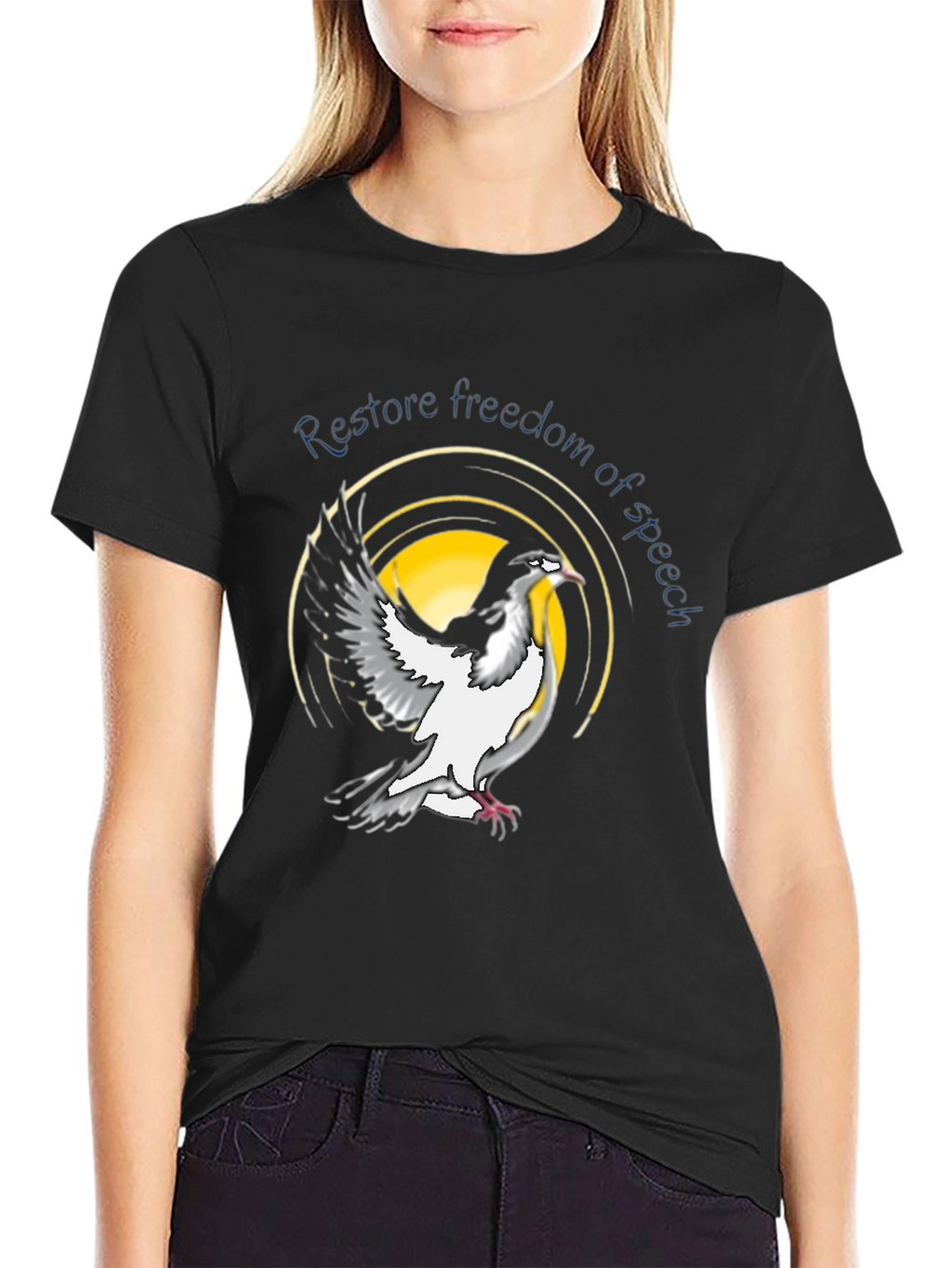 Freedom of Speech Graphic T-Shirt