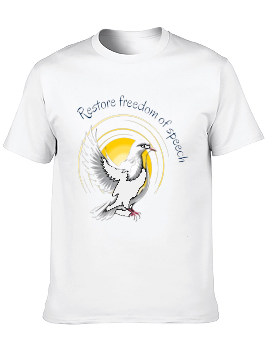 Freedom of Speech Graphic T-Shirt