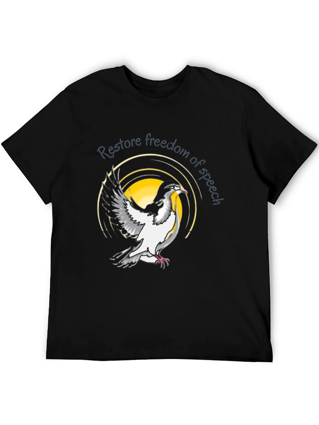 Freedom of Speech Graphic T-Shirt