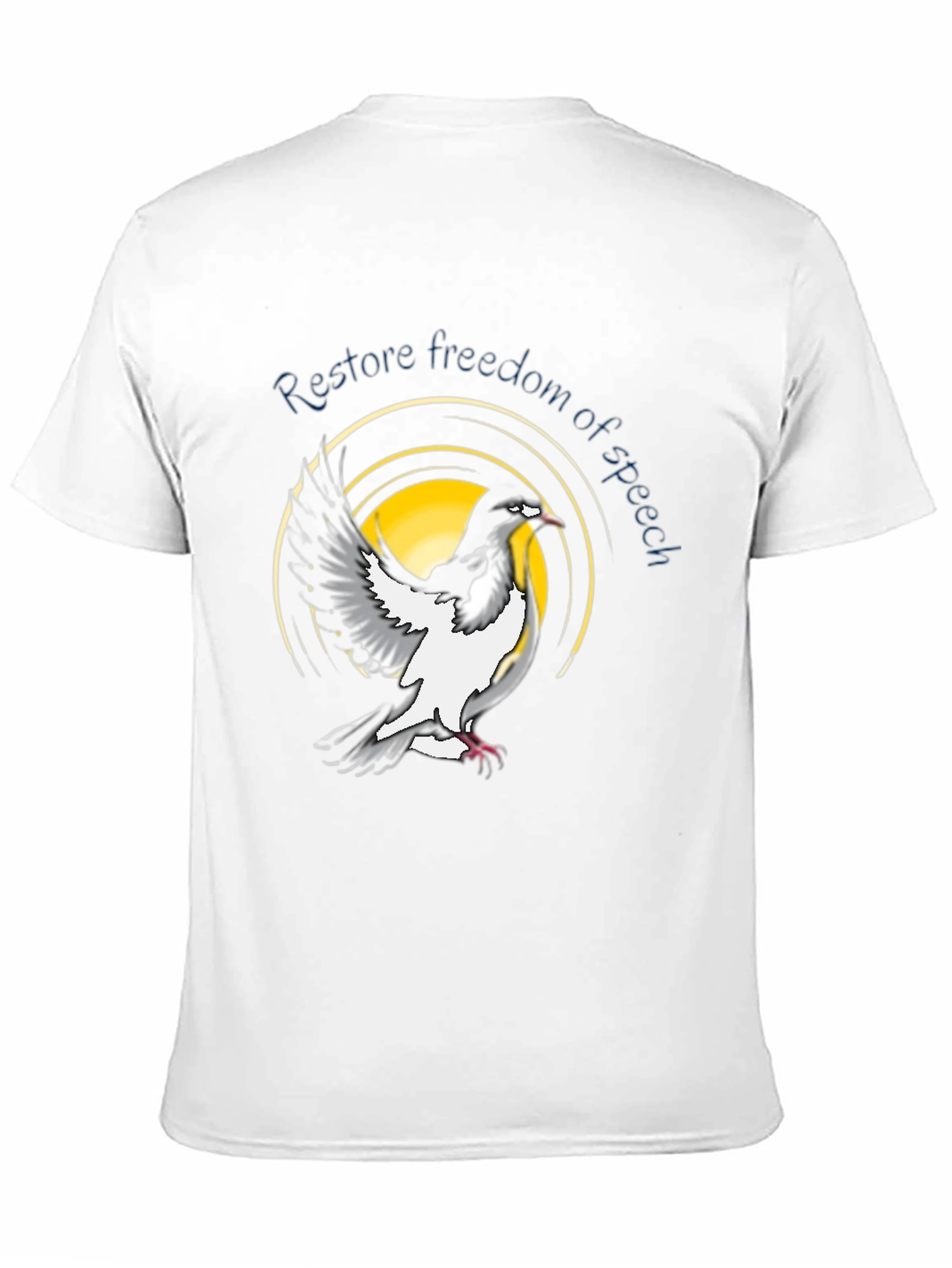 Freedom of Speech Graphic T-Shirt