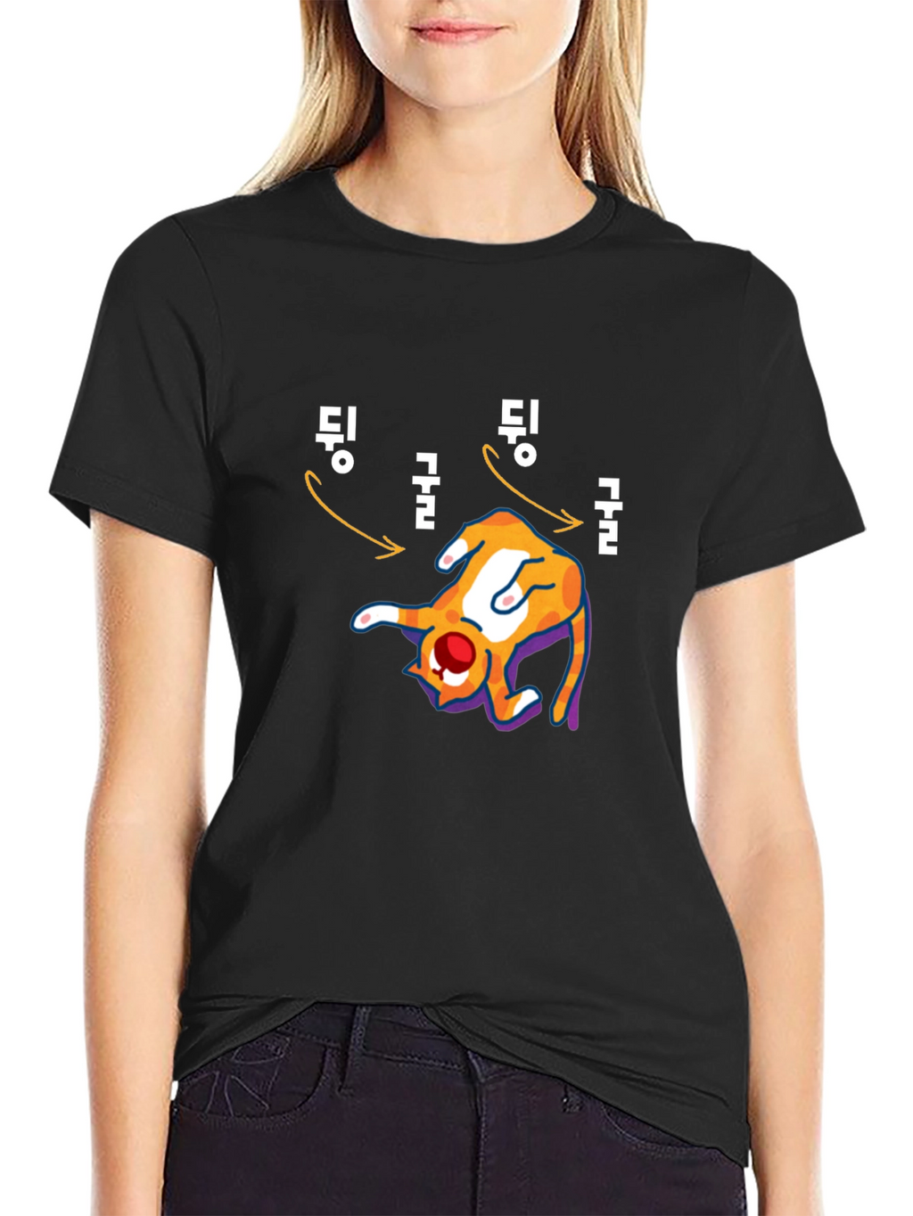 Funny Korean Cat T-Shirt