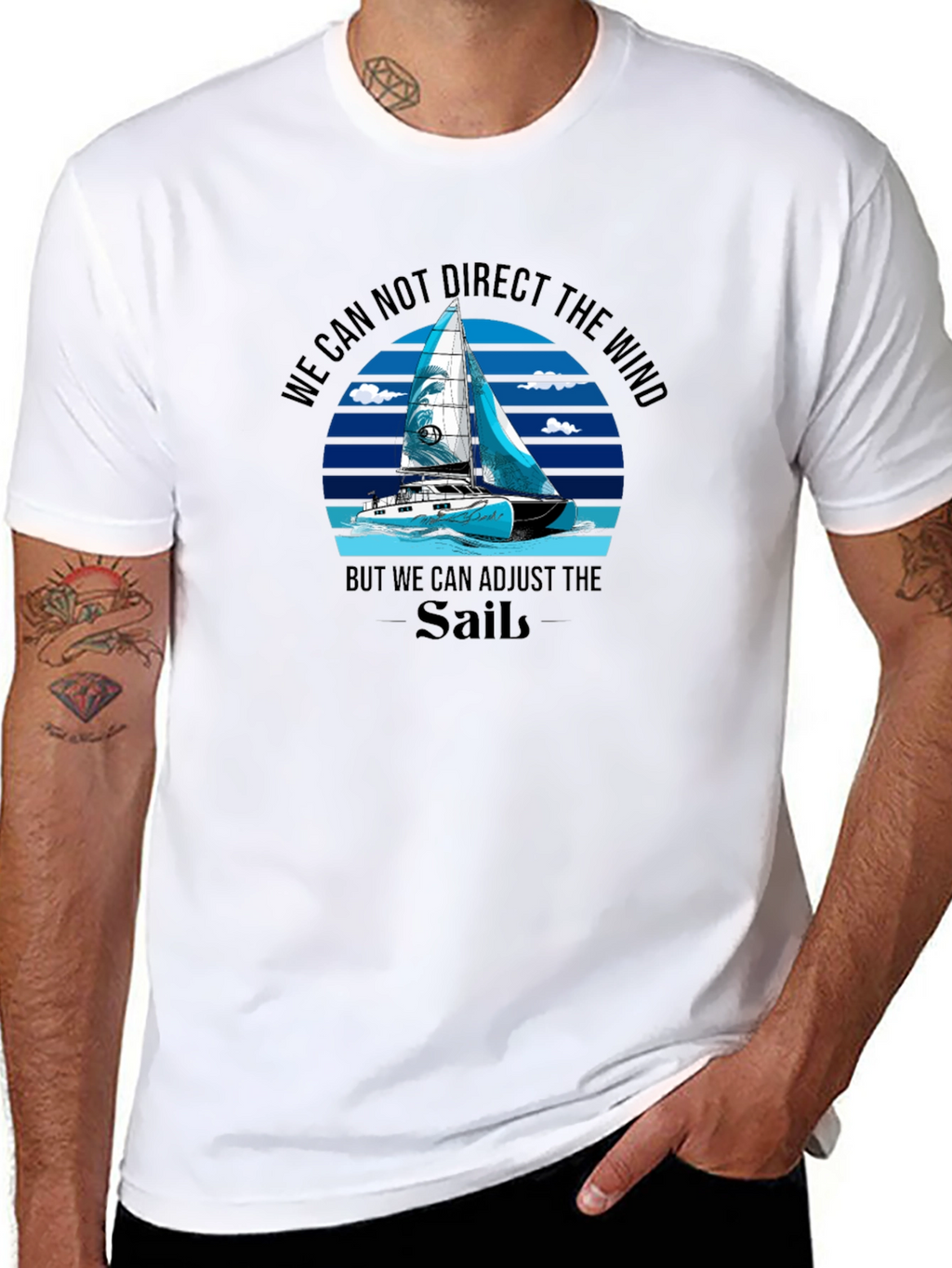 Adjust the Sail Graphic T-Shirt