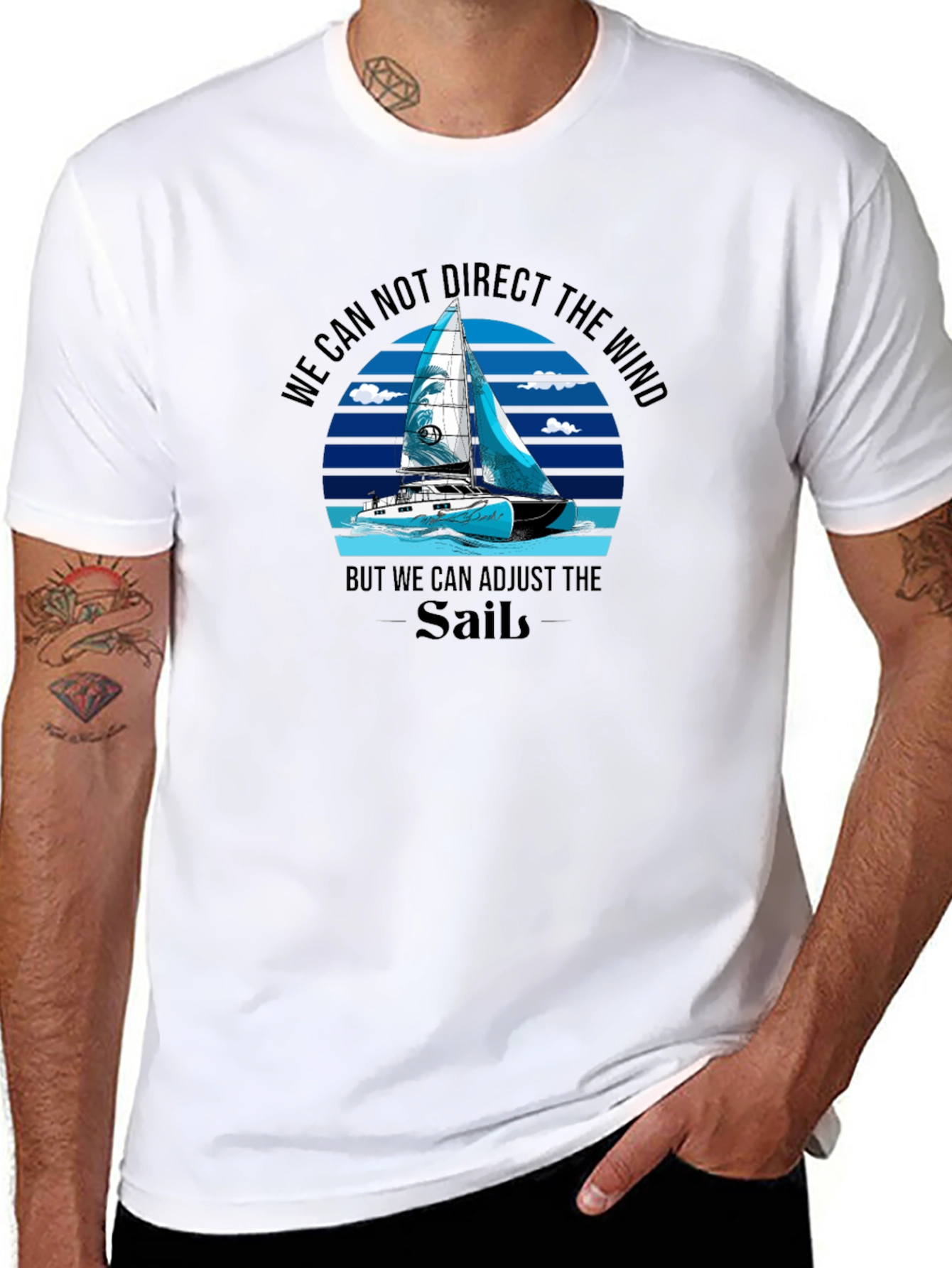 Adjust the Sail Graphic T-Shirt