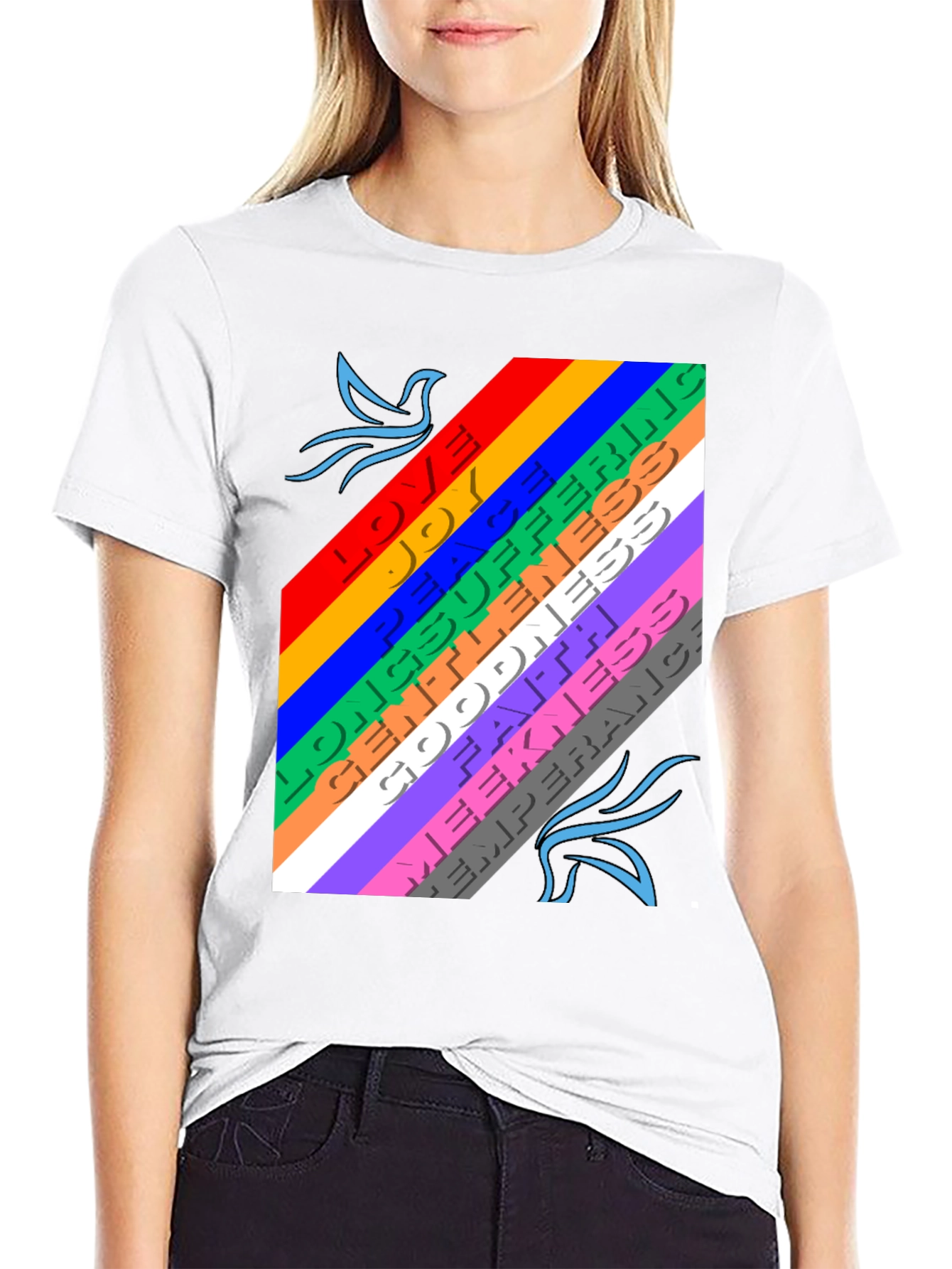 Fruit of the Spirit Black Graphic Tee