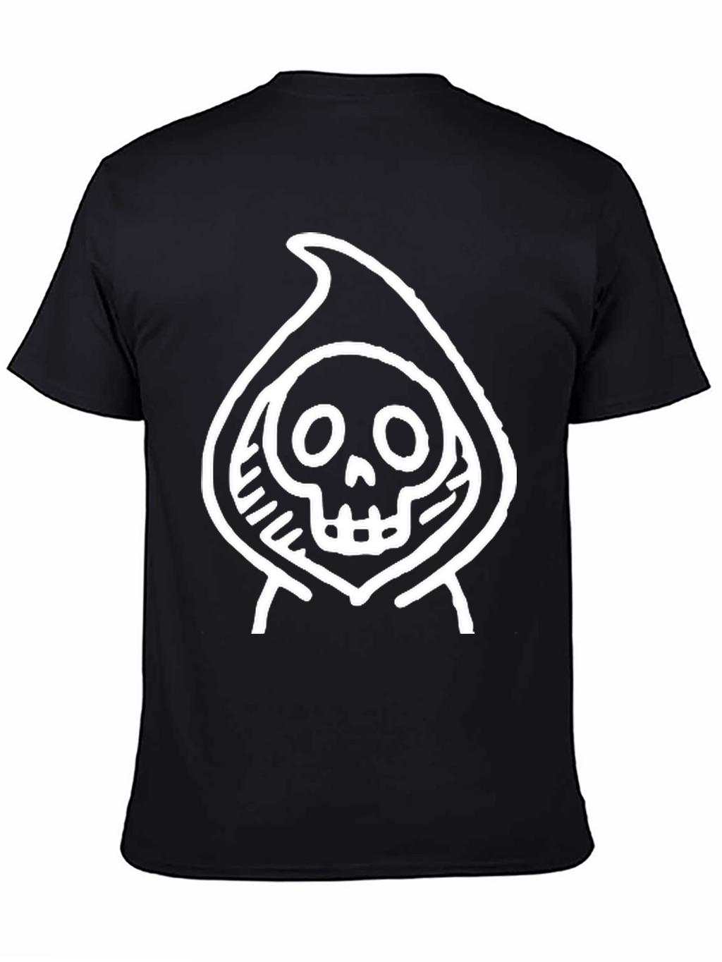 Grim Reaper Graphic Tee - Black