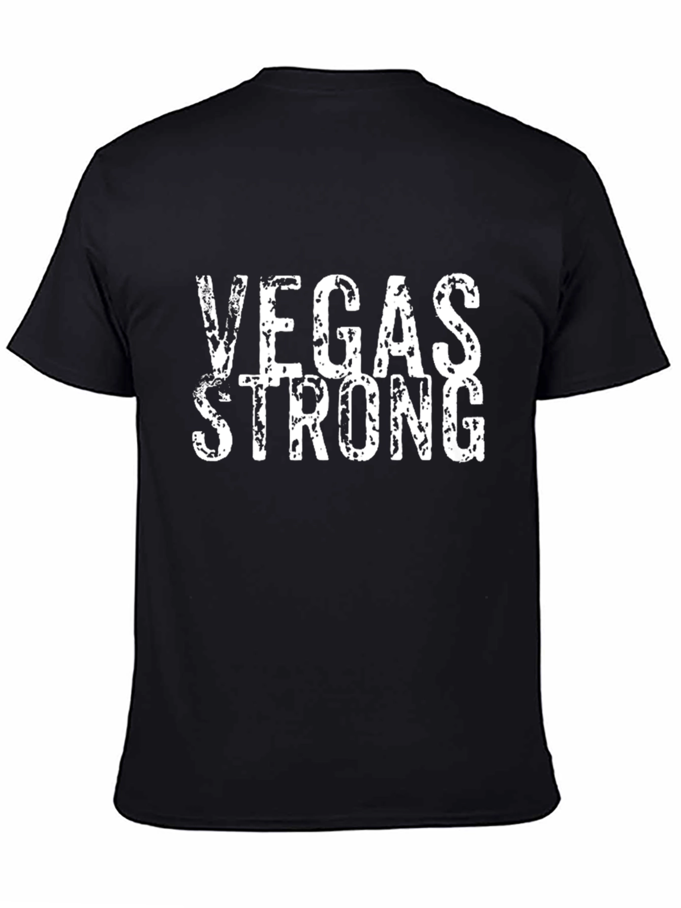 Vegas Strong Graphic T-Shirt - Black
