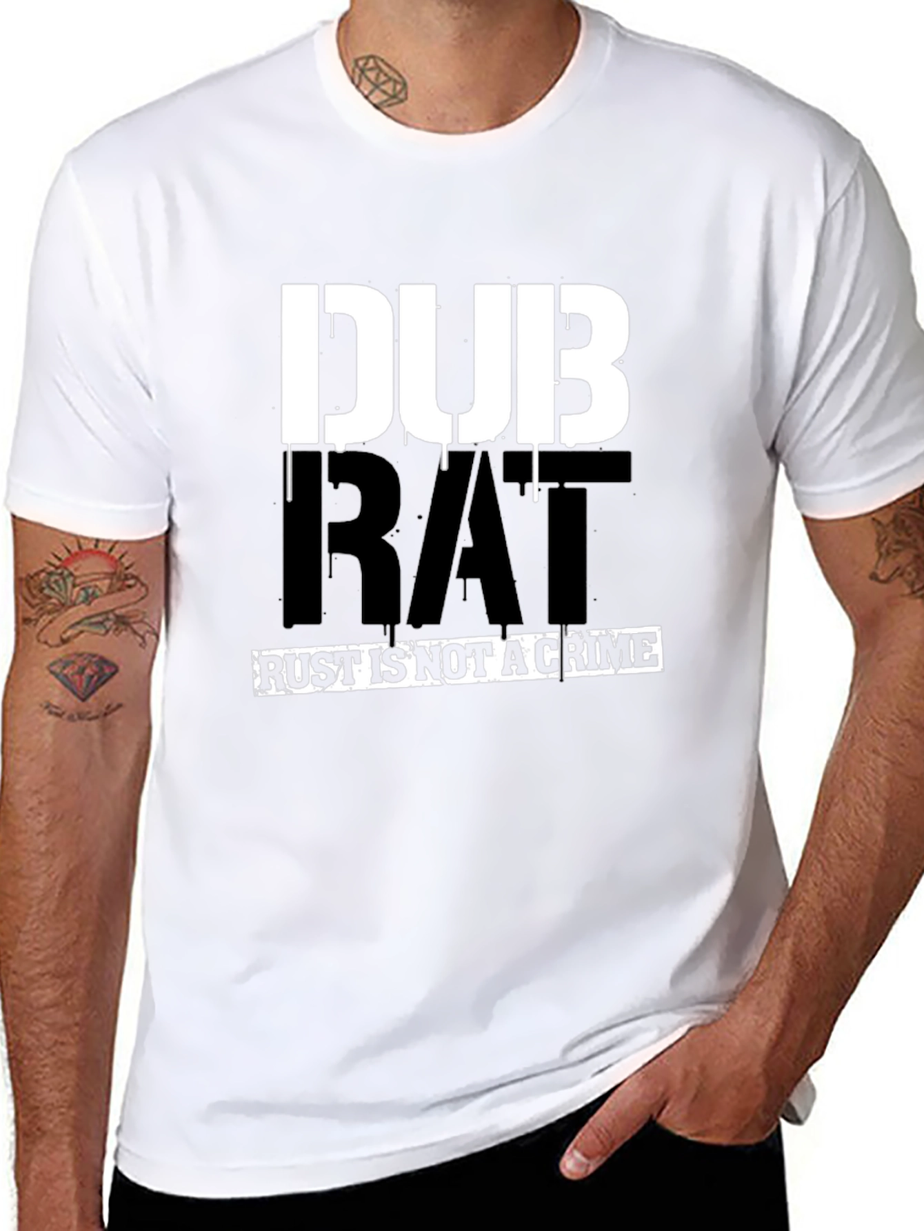 DUB RAT - Rust Is Not A Crime T-Shirt