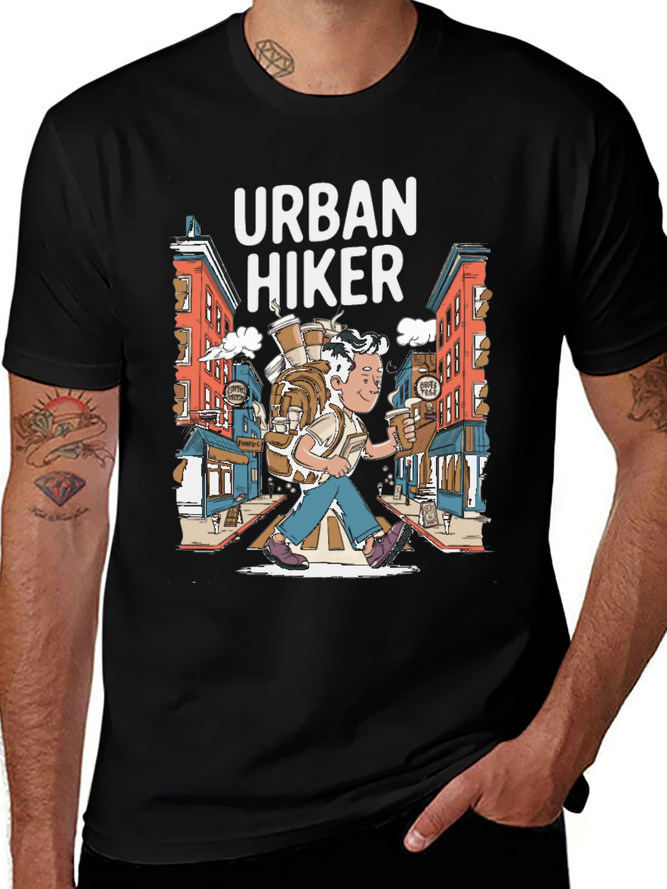 Urban Hiker Graphic T-Shirt