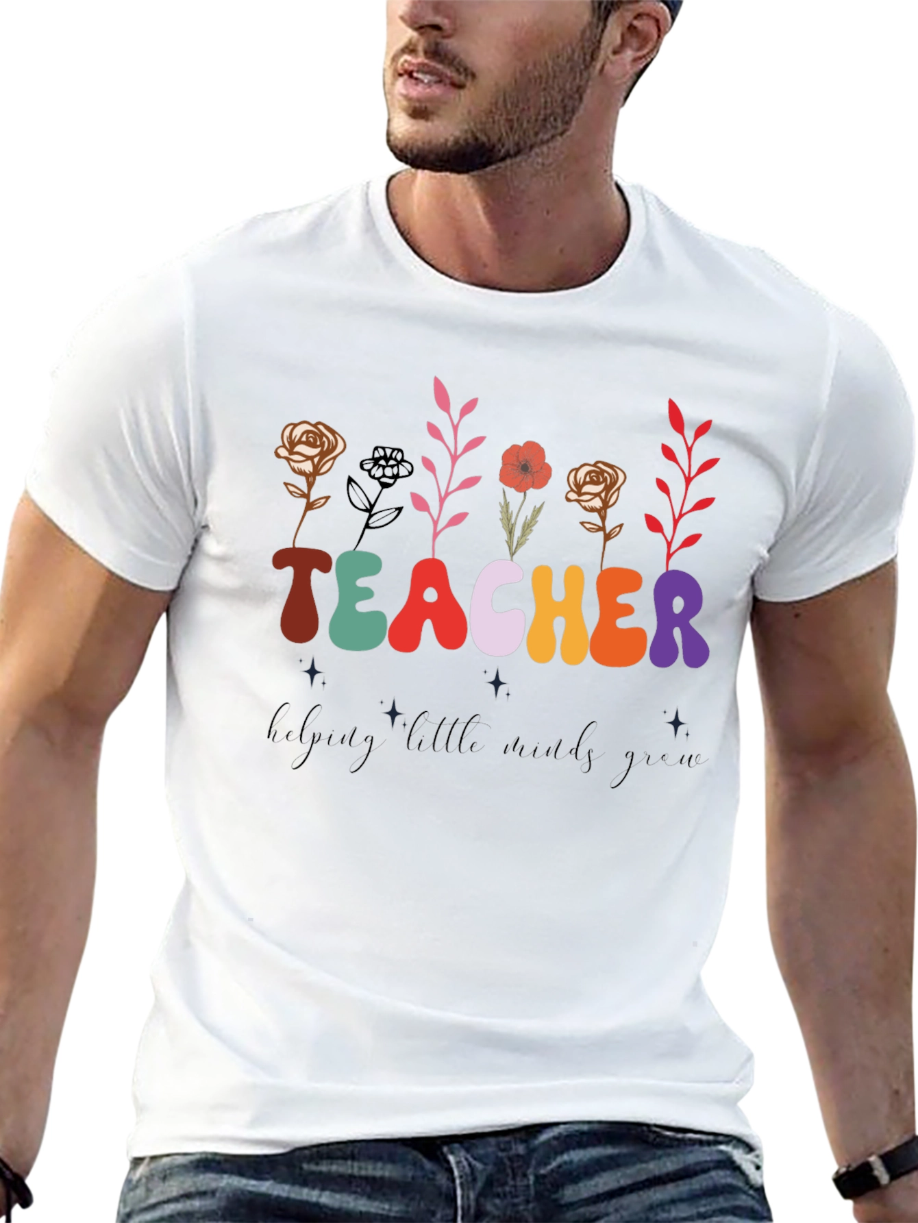 Teacher Helping Minds Grow T-Shirt