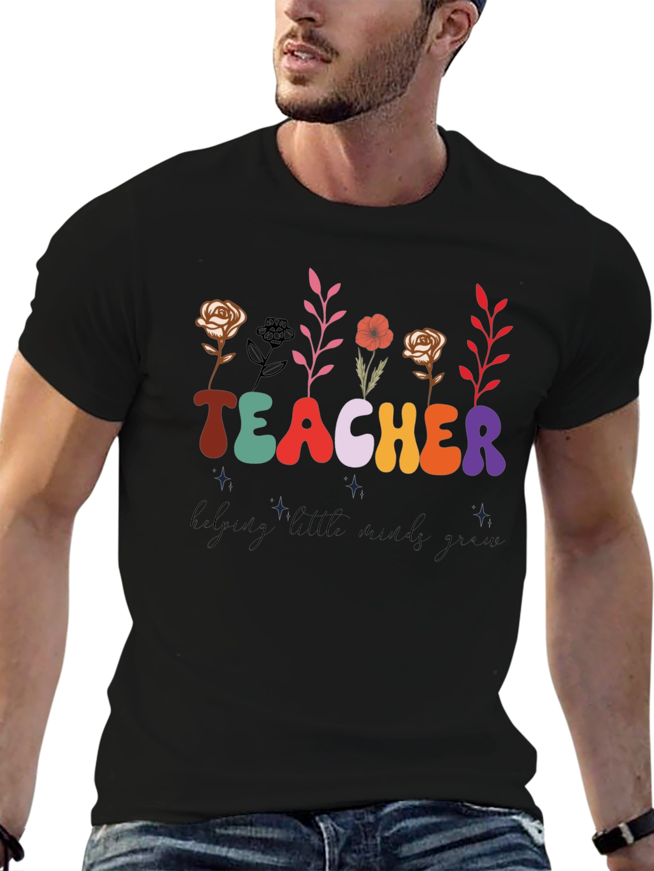Teacher Helping Minds Grow T-Shirt
