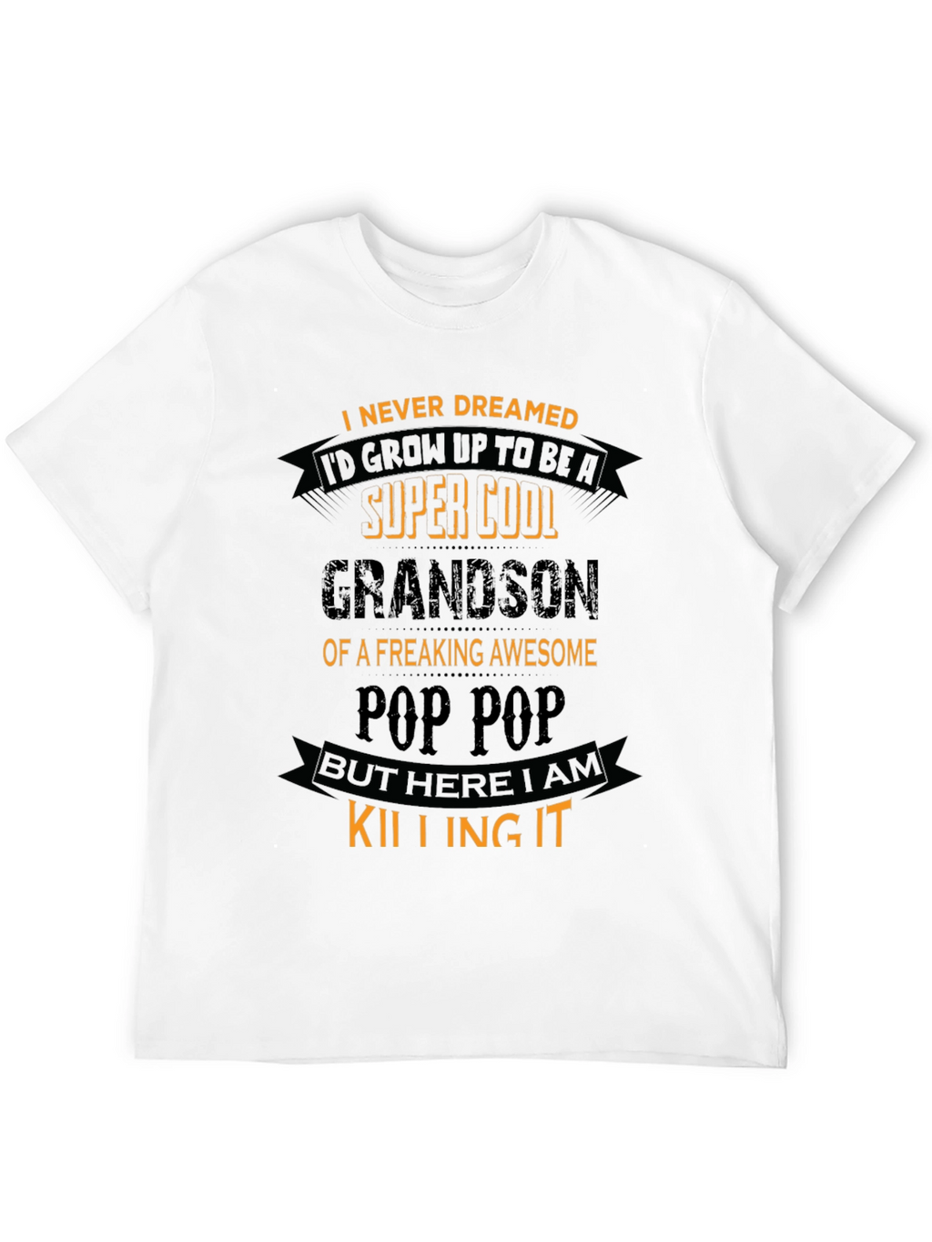 Super Cool Grandson T-Shirt - Awesome Pop Pop Gift
