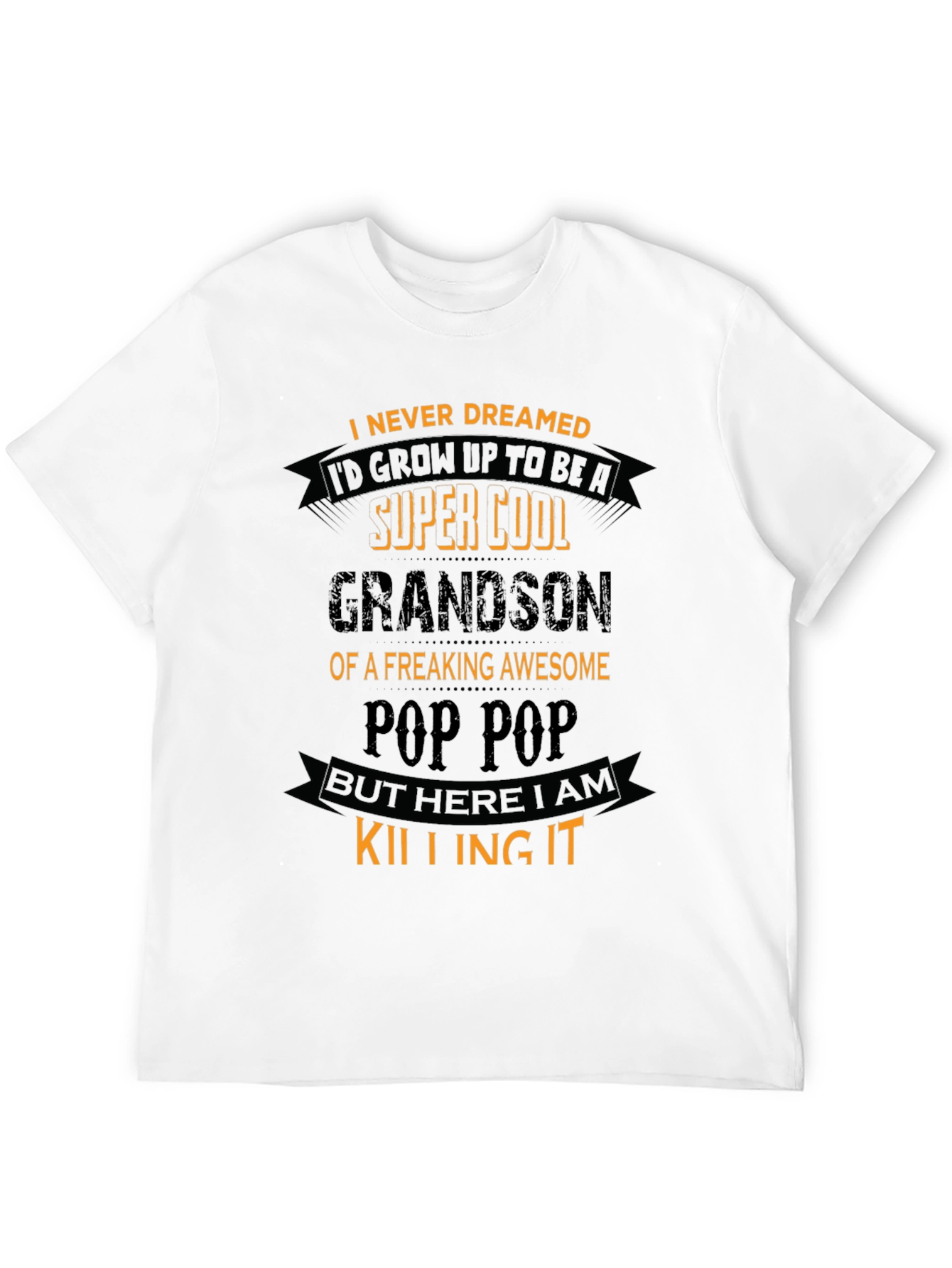 Super Cool Grandson T-Shirt - Awesome Pop Pop Gift
