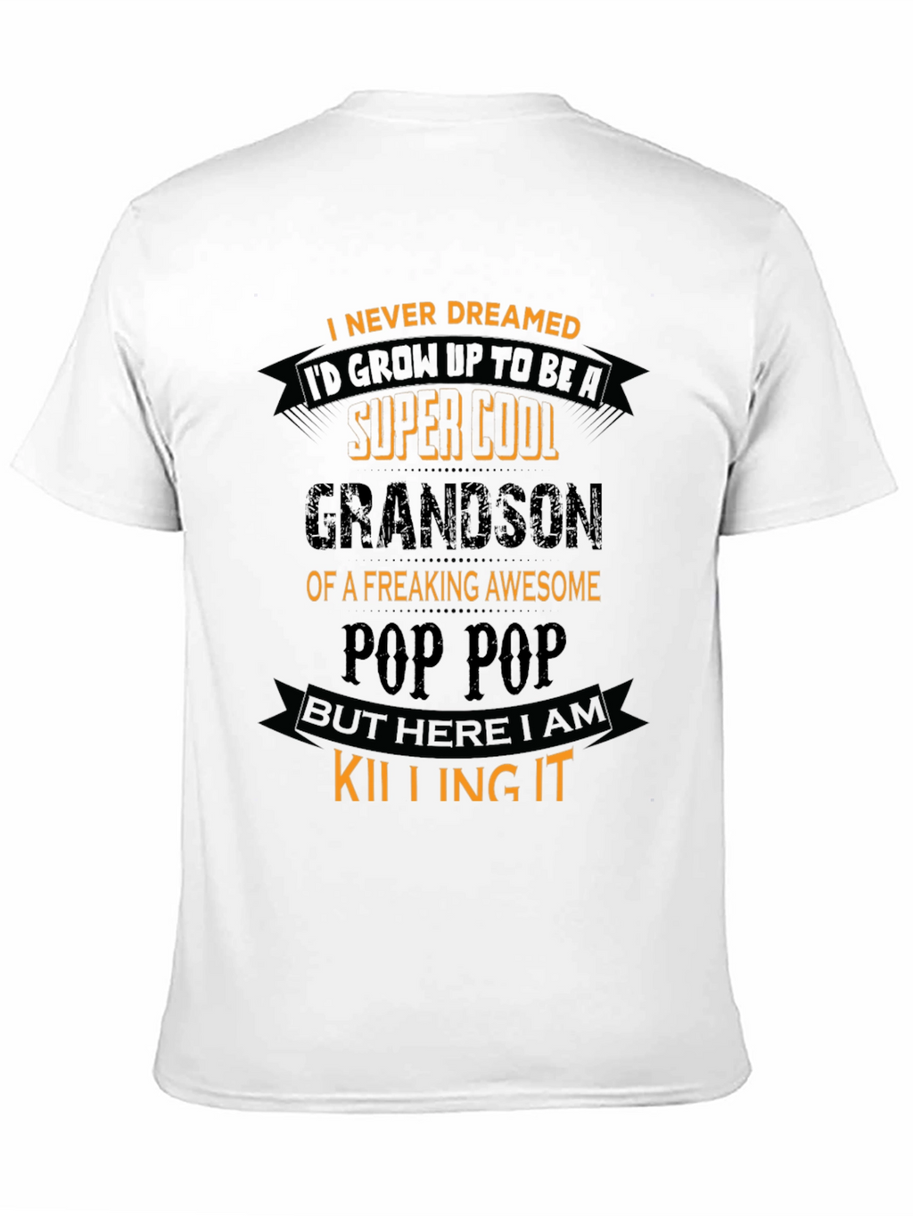 Super Cool Grandson T-Shirt - Awesome Pop Pop Gift
