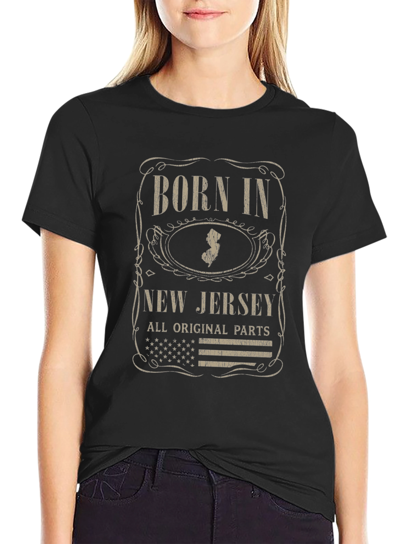 Born in New Jersey Graphic T-Shirt