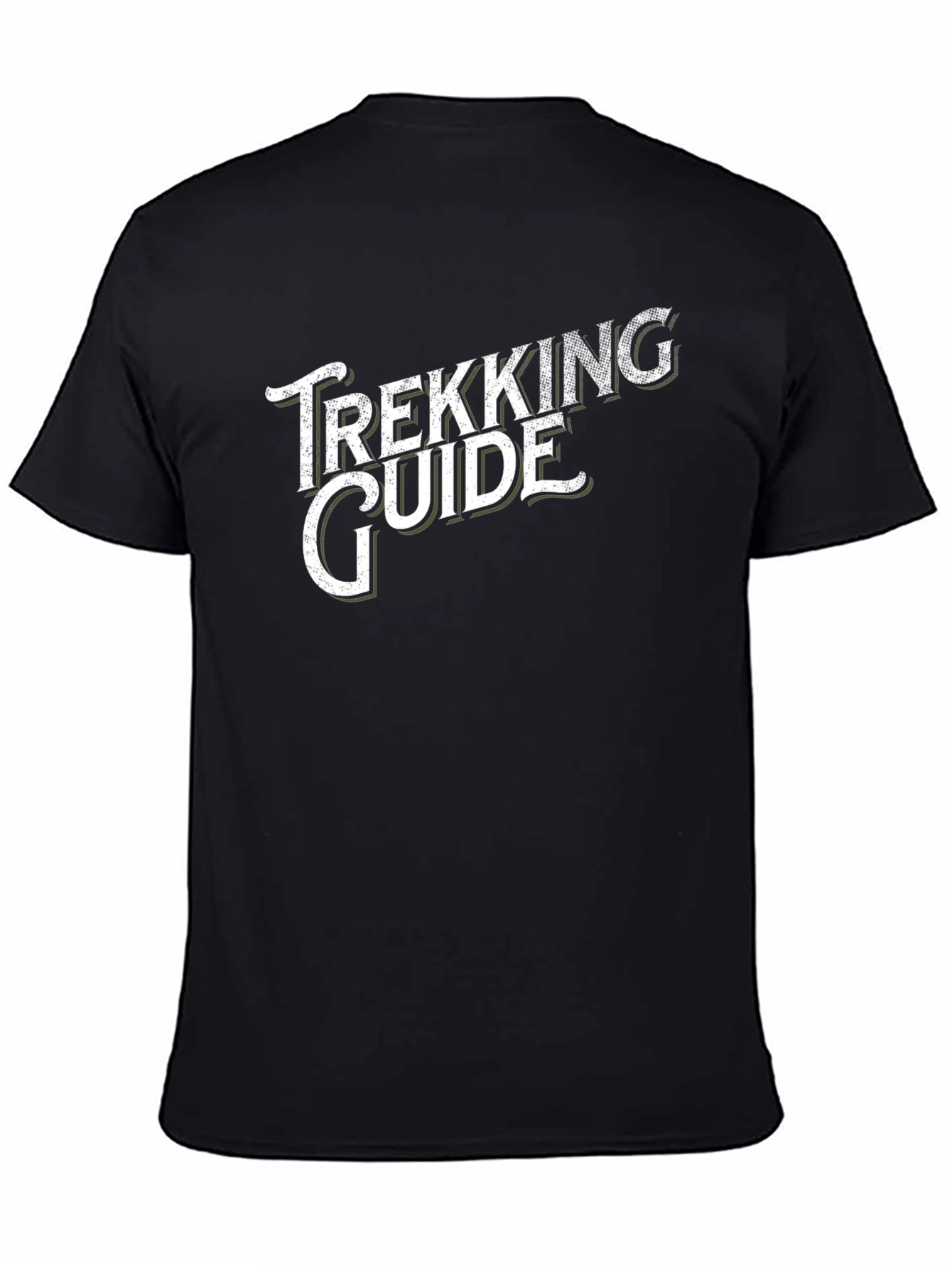 Trekking Guide Graphic T-Shirt - Black