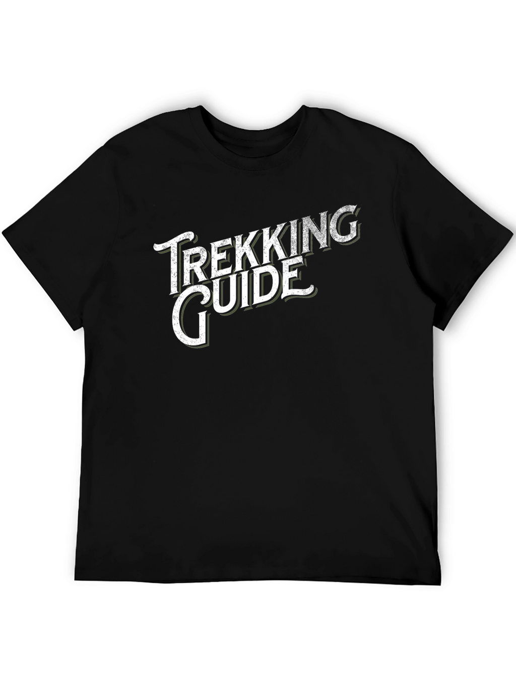 Trekking Guide Graphic T-Shirt - Black