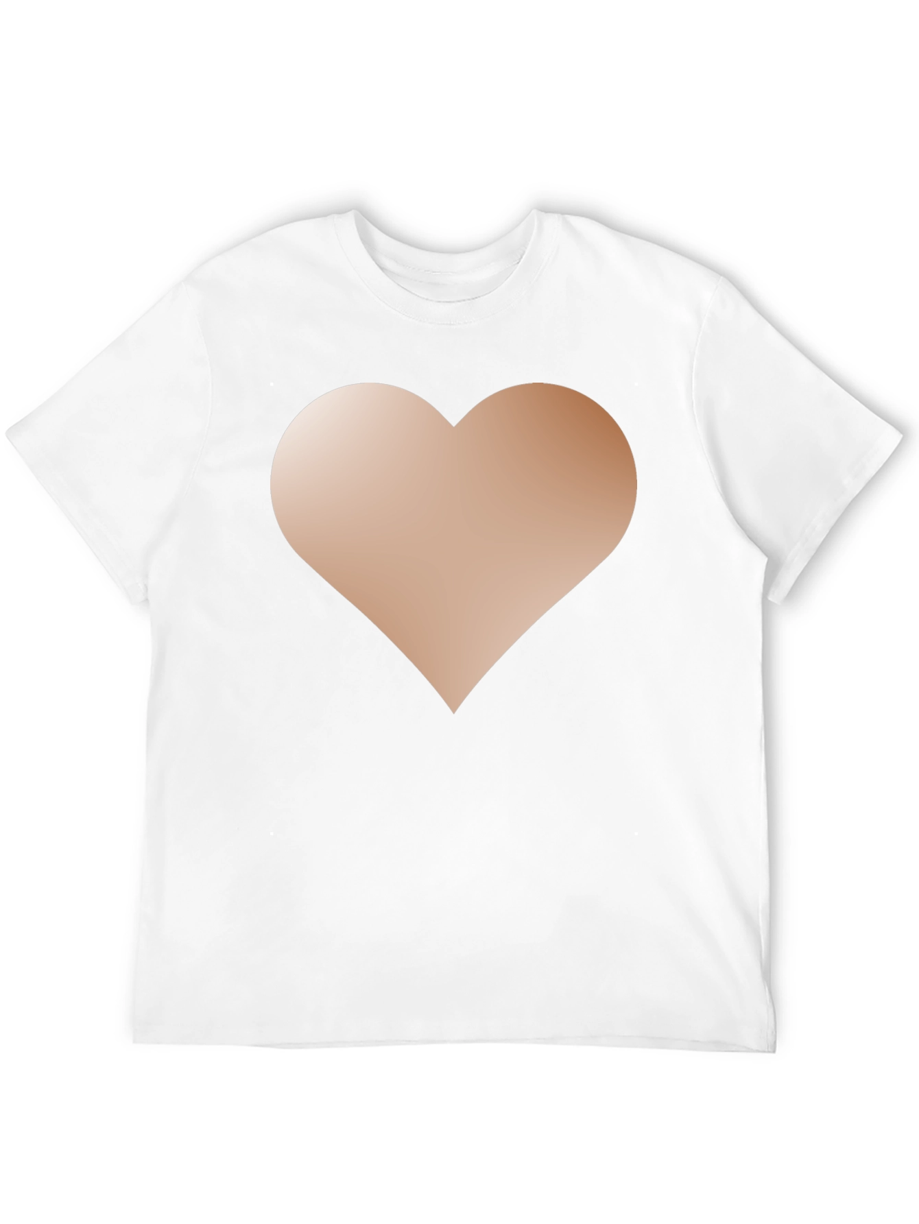 Heart Graphic Black T-Shirt - Casual Style