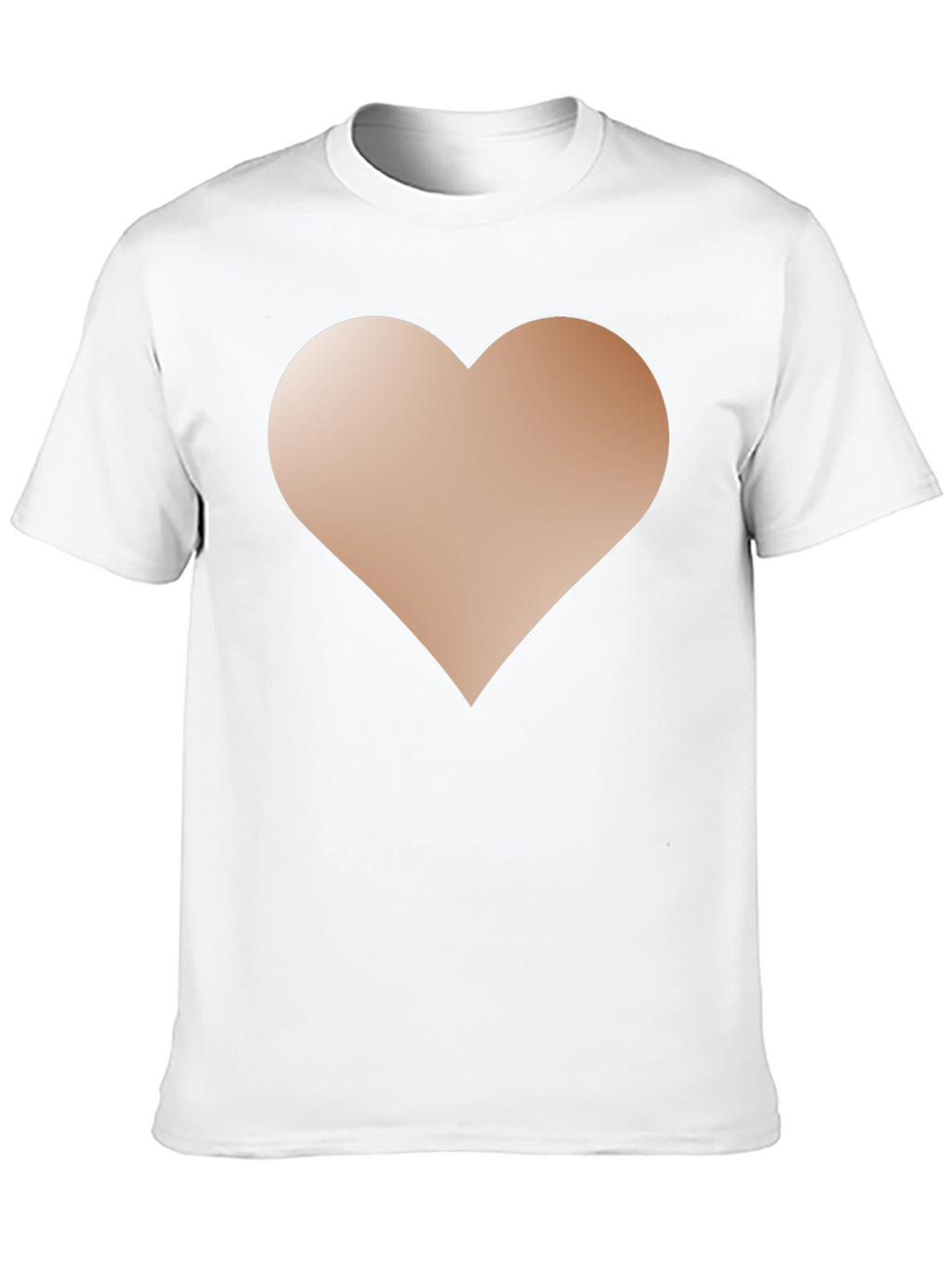 Heart Graphic Black T-Shirt - Casual Style