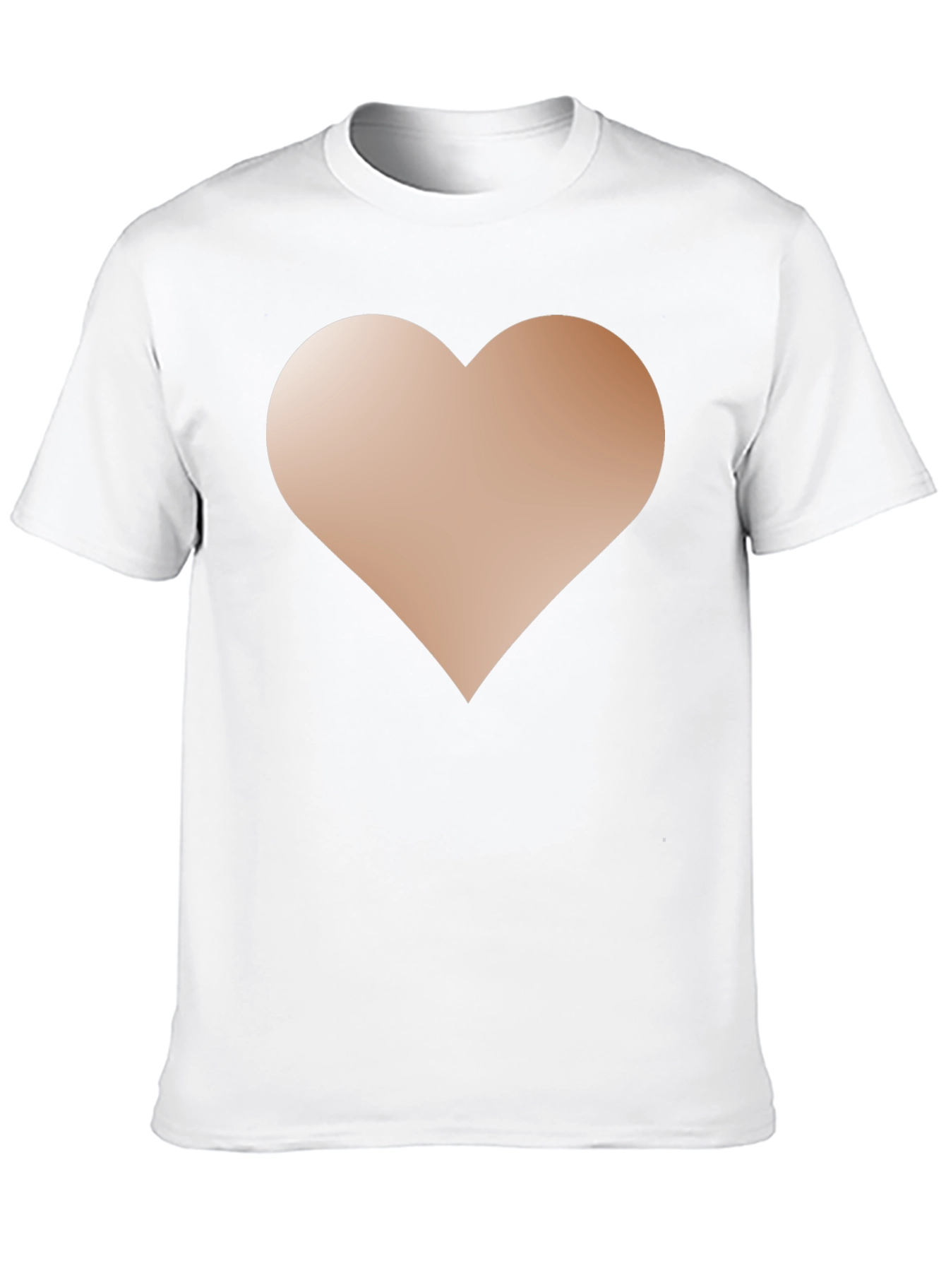 Heart Graphic Black T-Shirt - Casual Style
