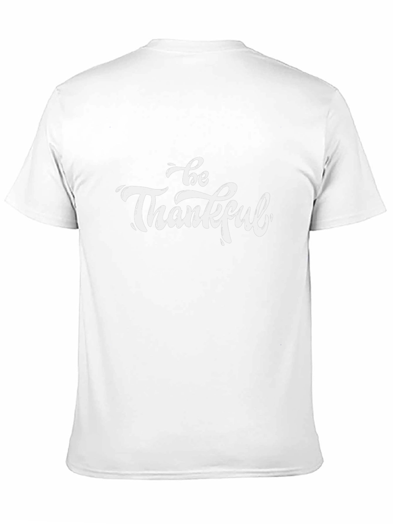 Be Thankful Black T-Shirt