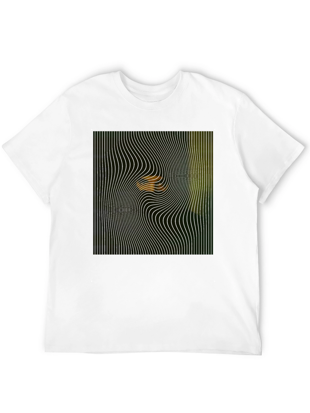 Mysterious Eyes Black T-Shirt