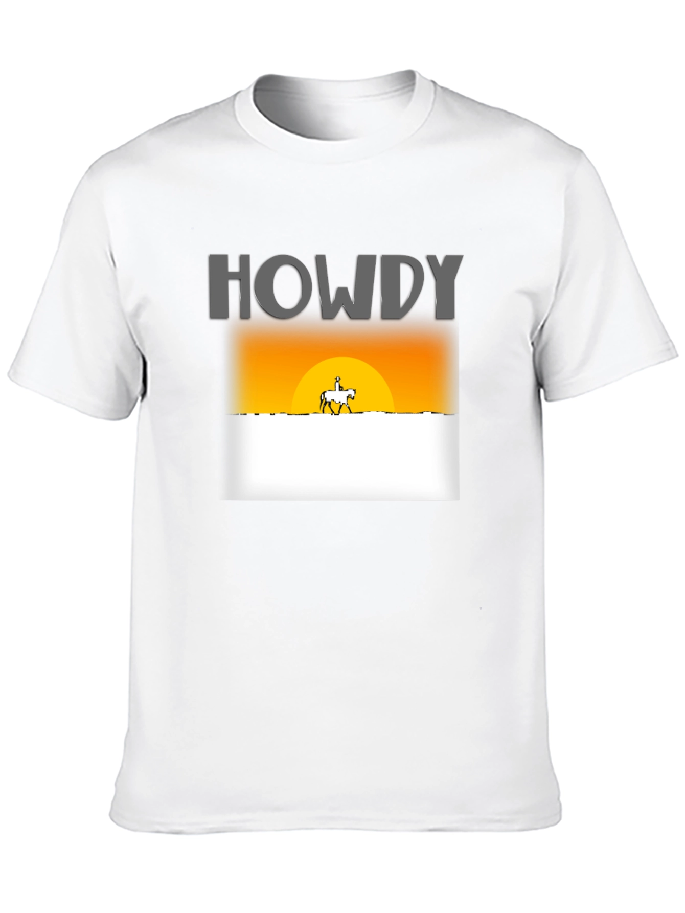 Howdy Sunset Graphic T-Shirt - Western Style Tee