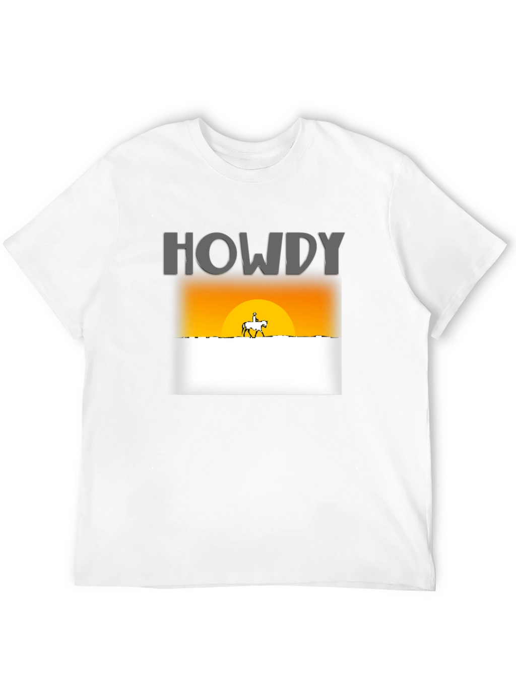 Howdy Sunset Graphic T-Shirt - Western Style Tee