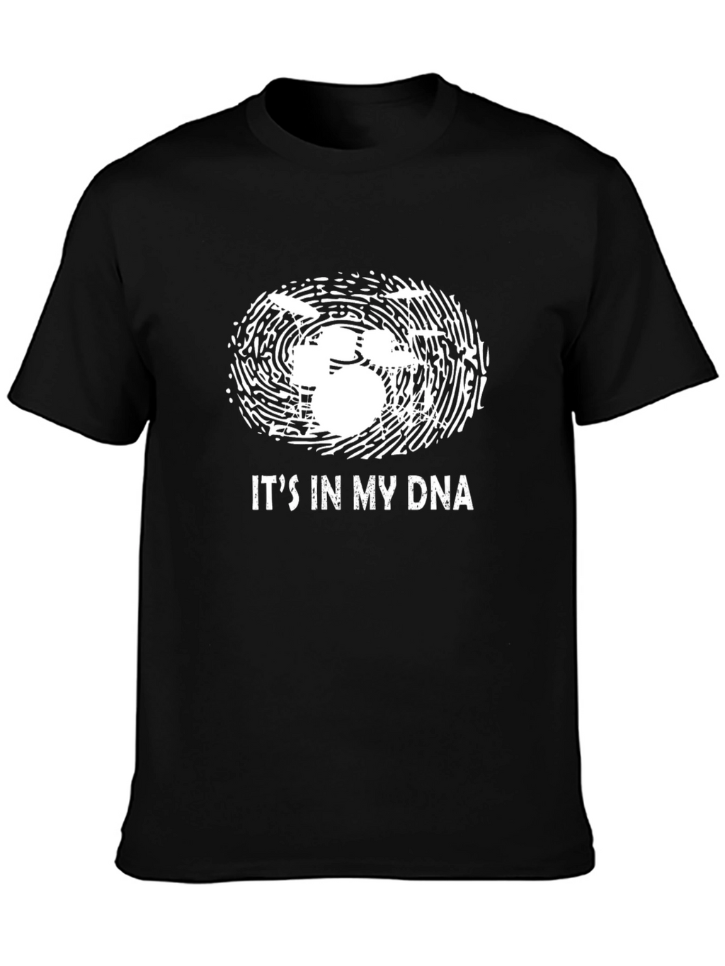 Its In My DNA Drums Graphic Tee