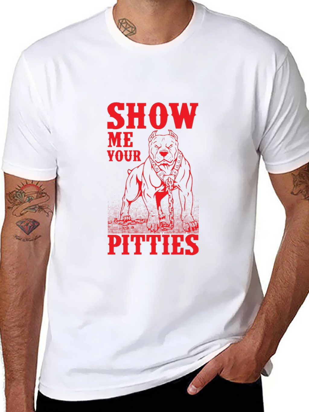 Show Me Your Pitties Graphic Tee