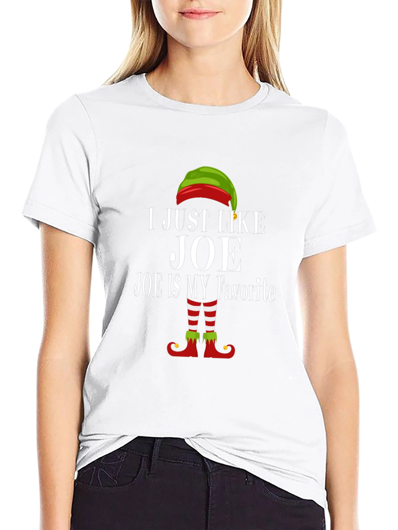 Funny Christmas Elf Joe T-Shirt