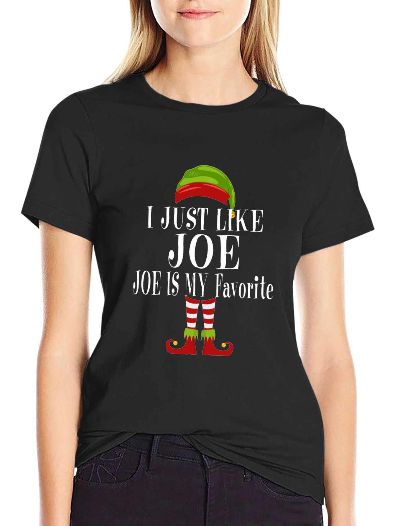 Funny Christmas Elf Joe T-Shirt