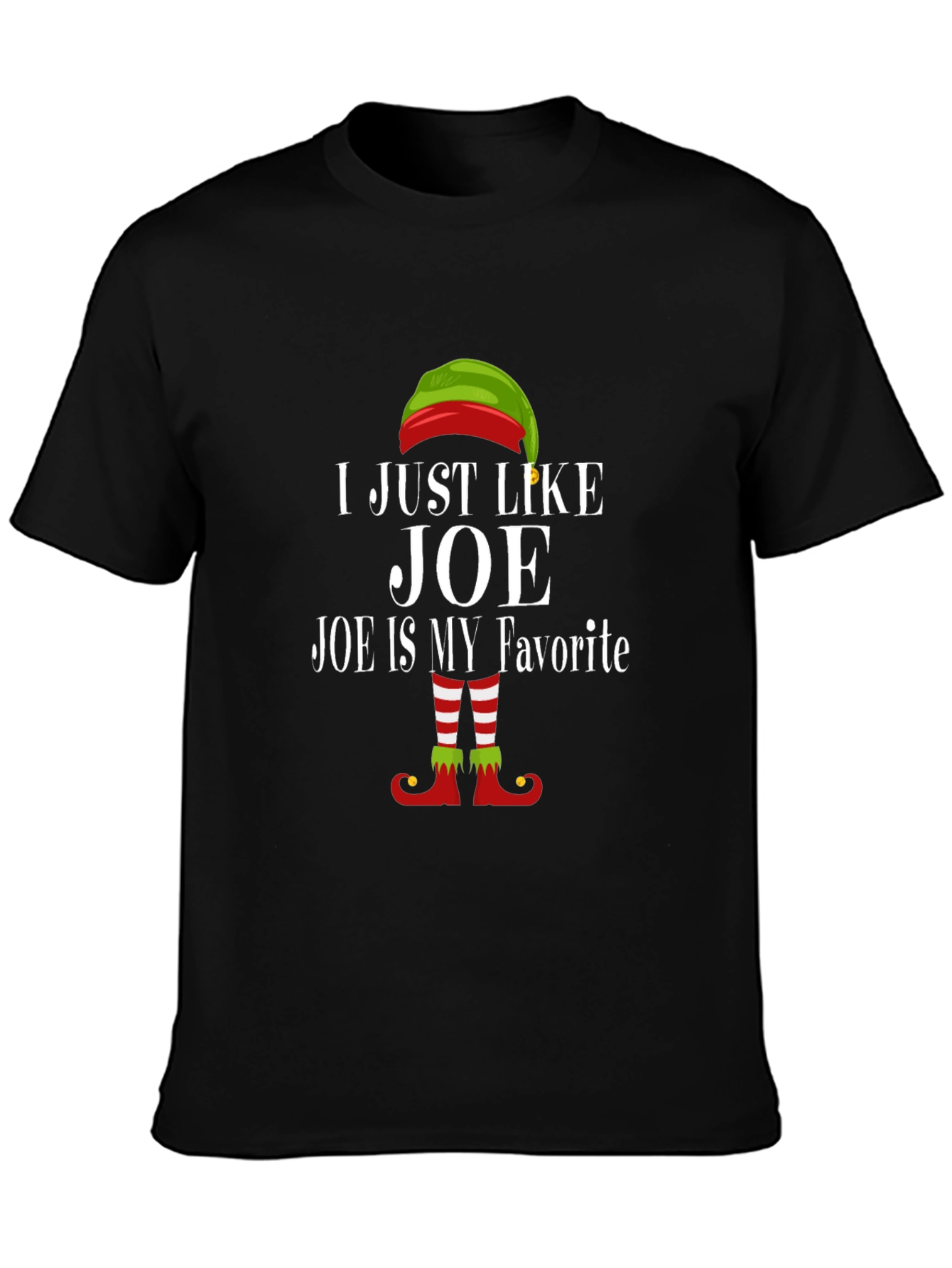 Funny Christmas Elf Joe T-Shirt