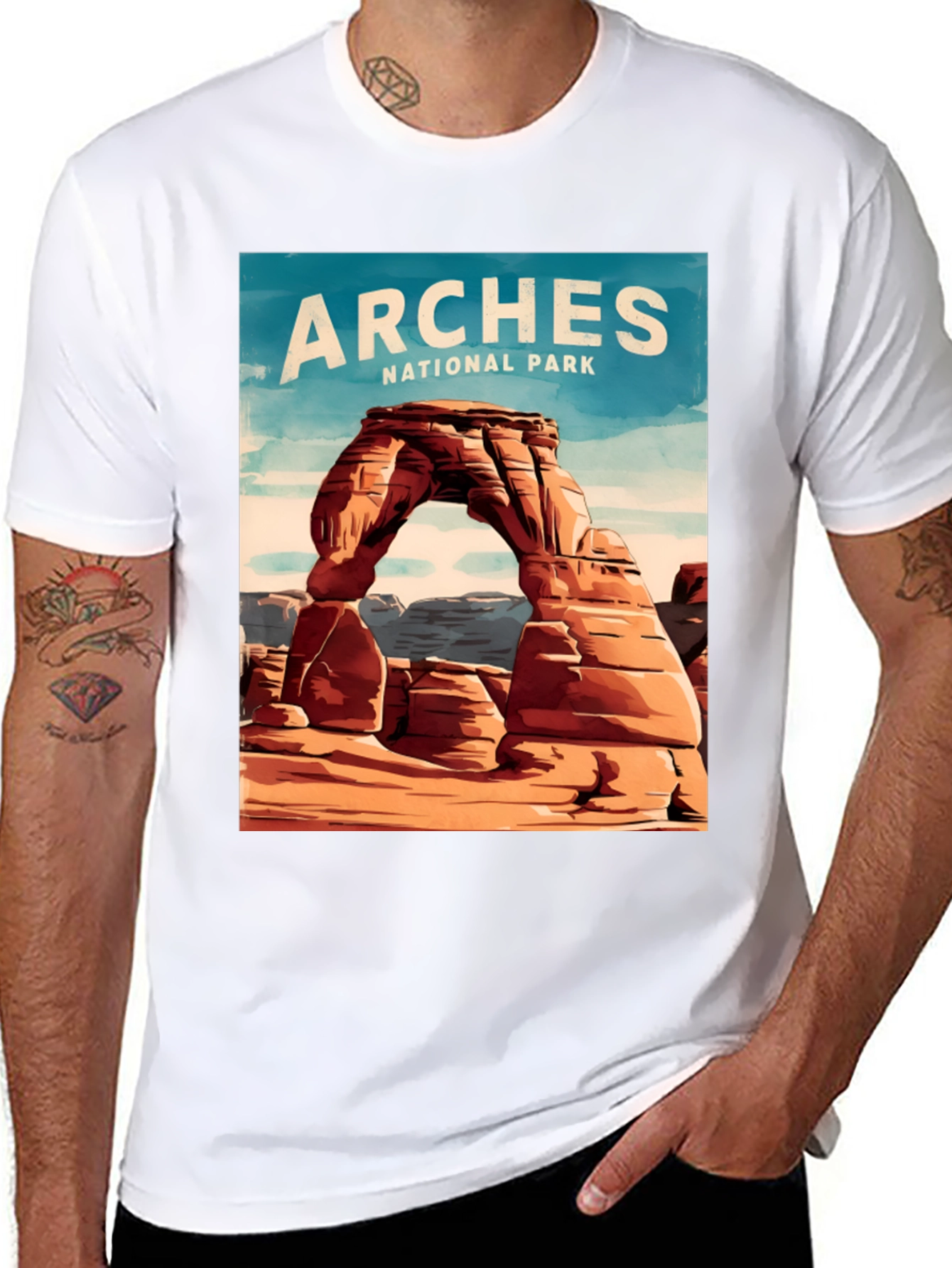 Arches National Park Graphic Tee