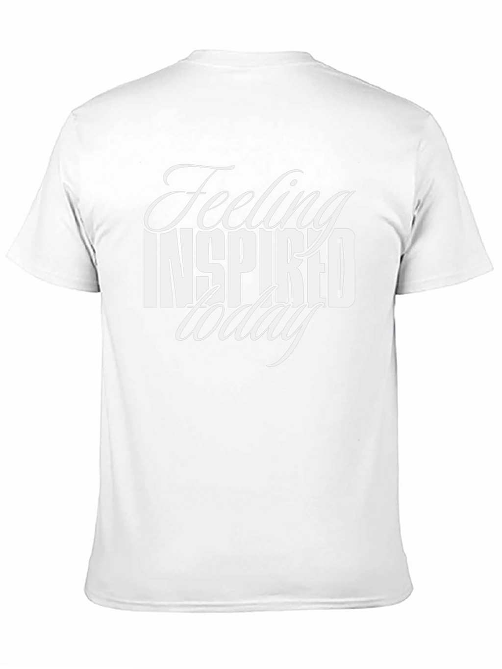 Feeling Inspired Today Black Graphic Tee