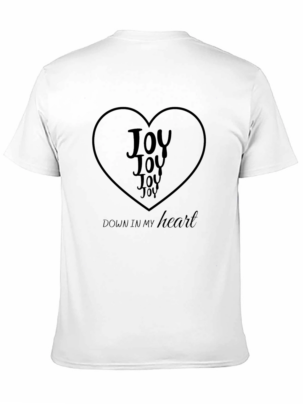 Joy in My Heart Graphic Tee - Black