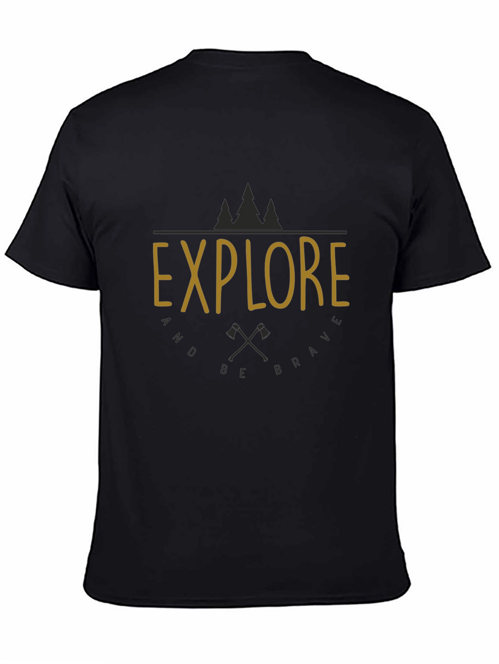 Explore and Be Brave Graphic T-Shirt