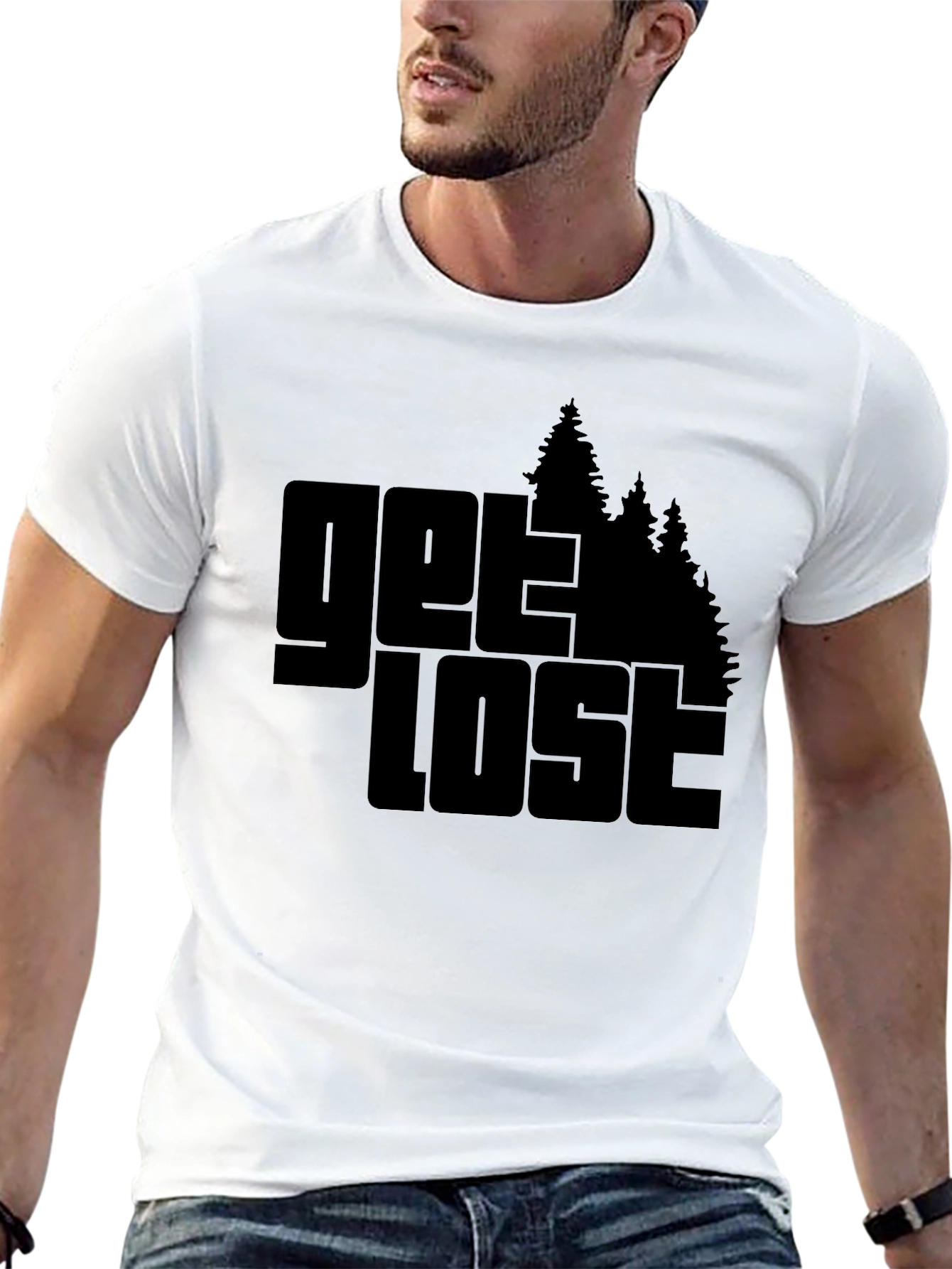 Get Lost Graphic Tee - Adventure Awaits!