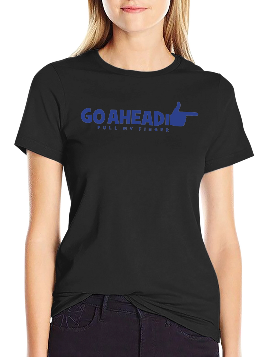 Go Ahead Pull My Finger Graphic Tee