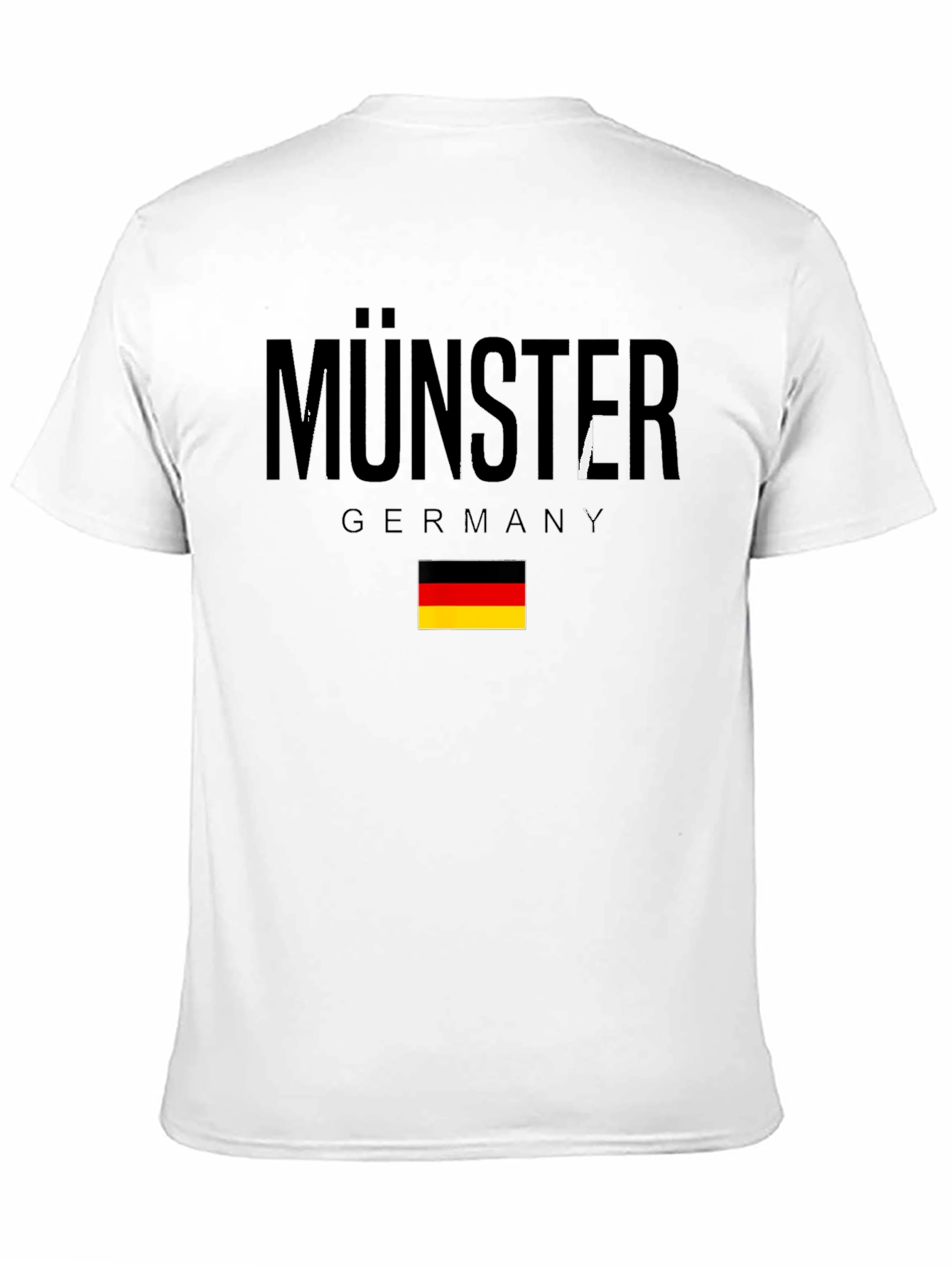 Münster Germany T-Shirt - Black Graphic Tee