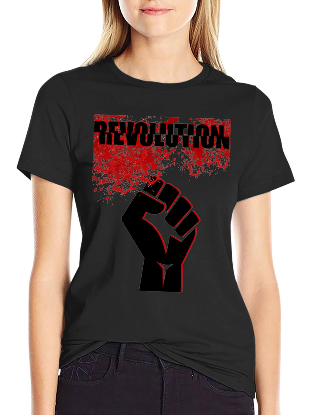 Revolution Fist Graphic T-Shirt
