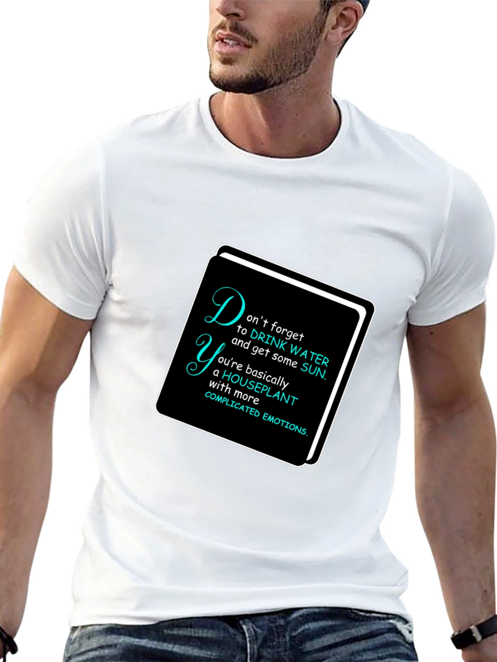 Houseplant with Complicated Emotions Graphic Tee